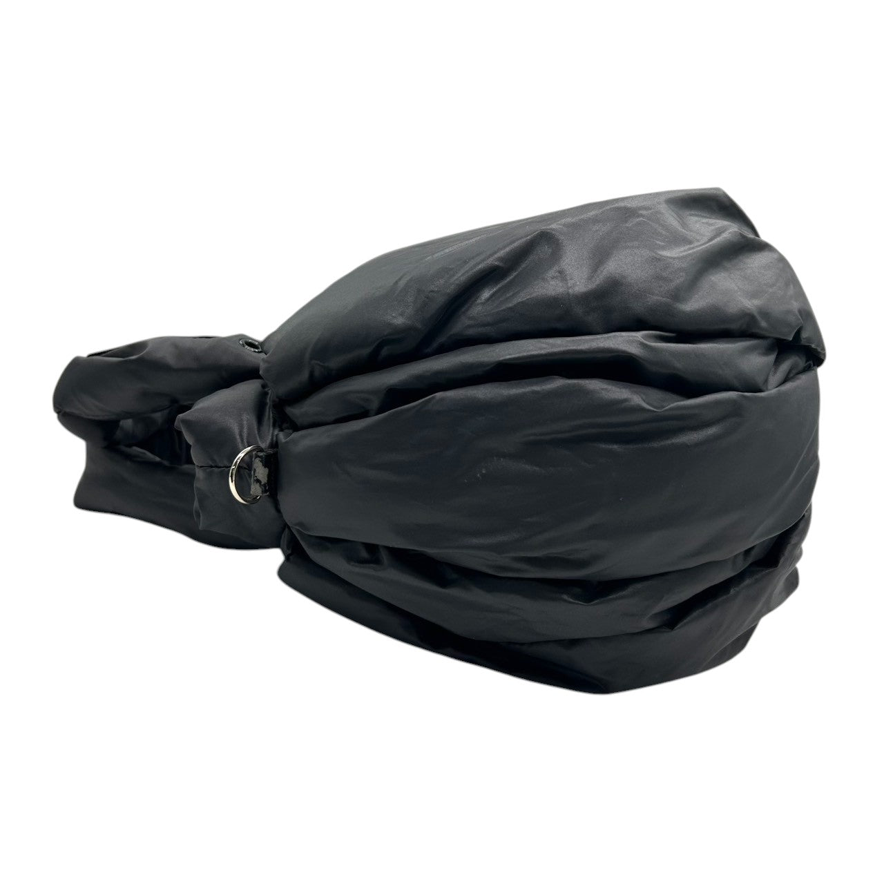 【美品】シーバイクロエ ジョイライダー 2WAY ハンドバッグ ナイロン ブラック レディース 斜め掛け可 大容量 軽量 SEE BY CHLOE JOY RIDER ふんわり パデッドバッグ (ショルダーストラップ社外品) U5