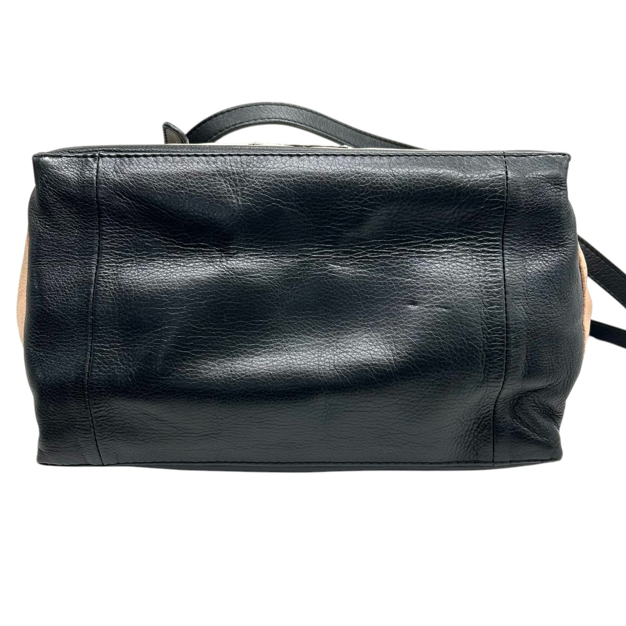 シーバイクロエ APRIL 2WAY ハンドバッグ ショルダーバッグ レザー バイカラー A4可 レディース 斜め掛け可 SEE BY CHLOE ブラック ベージュ 大容量 ロゴプレート 通勤通学 エレガント 自立可 U7