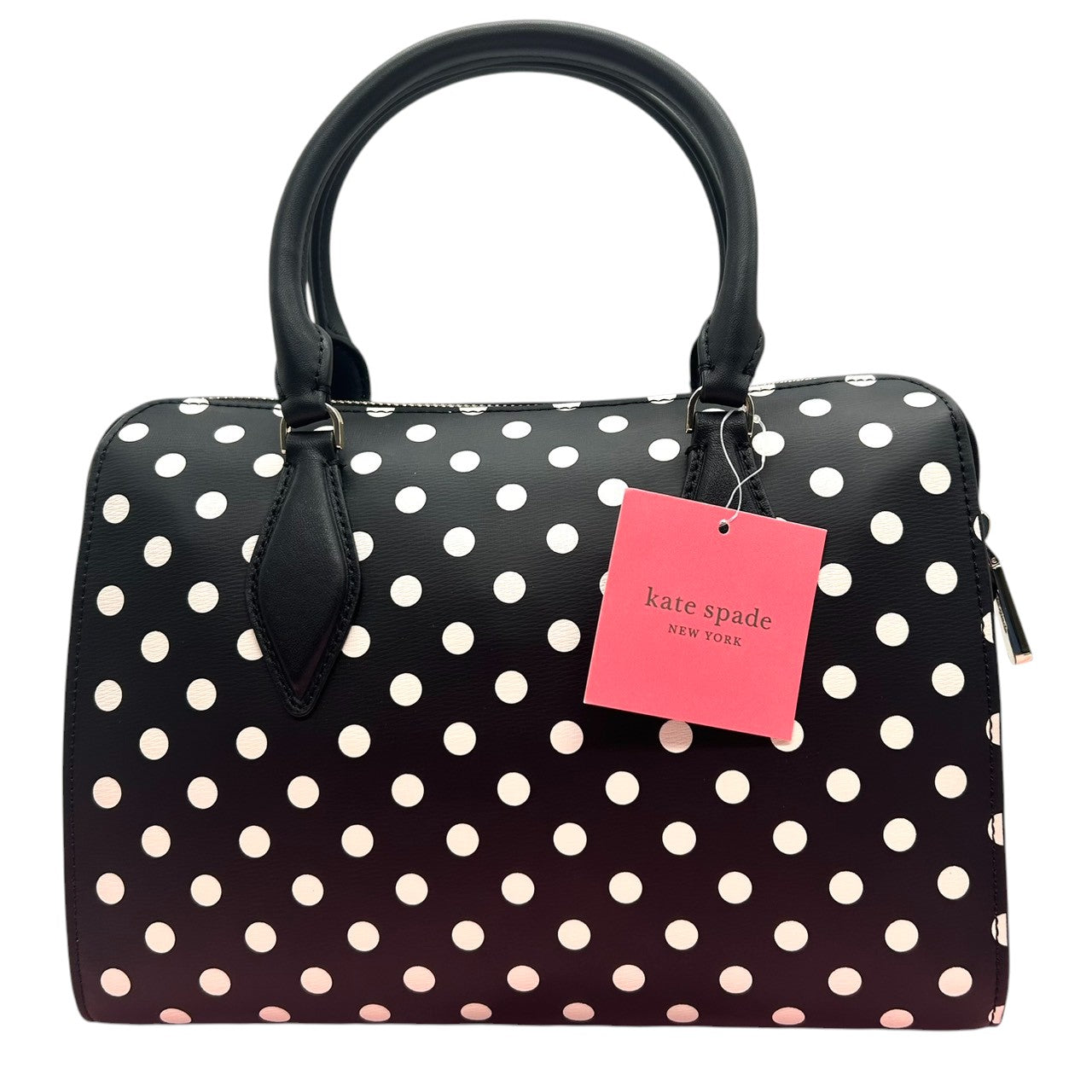 【未使用級／極美品】ケイトスペード ディズニー ミニーマウス コラボ 2WAY ハンドバッグ WKRU6606 ドット柄 レディース 斜め掛け可 自立可 kate spade new york x Disney ショルダーバッグ 限定 希少 H