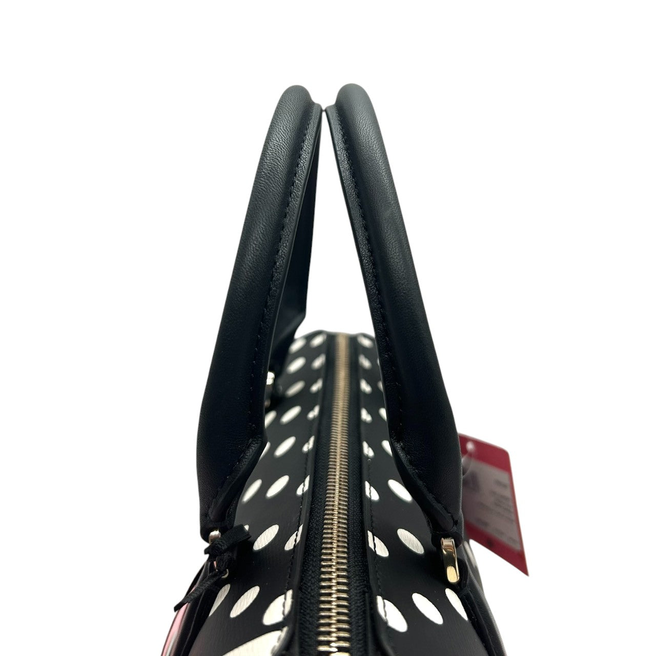 【未使用級／極美品】ケイトスペード ディズニー ミニーマウス コラボ 2WAY ハンドバッグ WKRU6606 ドット柄 レディース 斜め掛け可 自立可 kate spade new york x Disney ショルダーバッグ 限定 希少 H