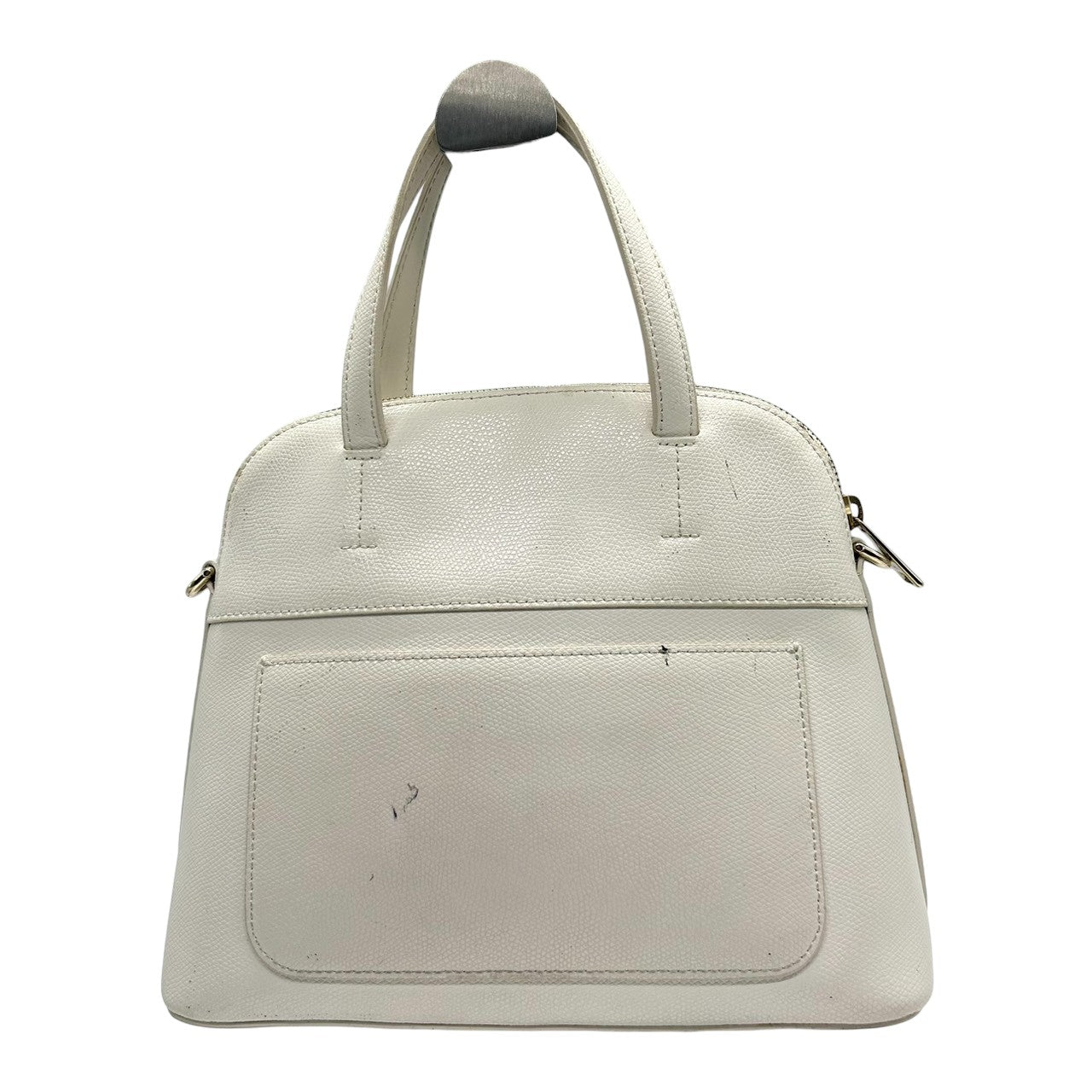 フルラ パイパー 2WAY ハンドバッグ ショルダーバッグ レザー ホワイト 白 レディース FURLA PIPER 斜め掛け可 クロスボディ ドーム型 カデナ 南京錠付き エレガント 定番人気モデル 自立可 s43