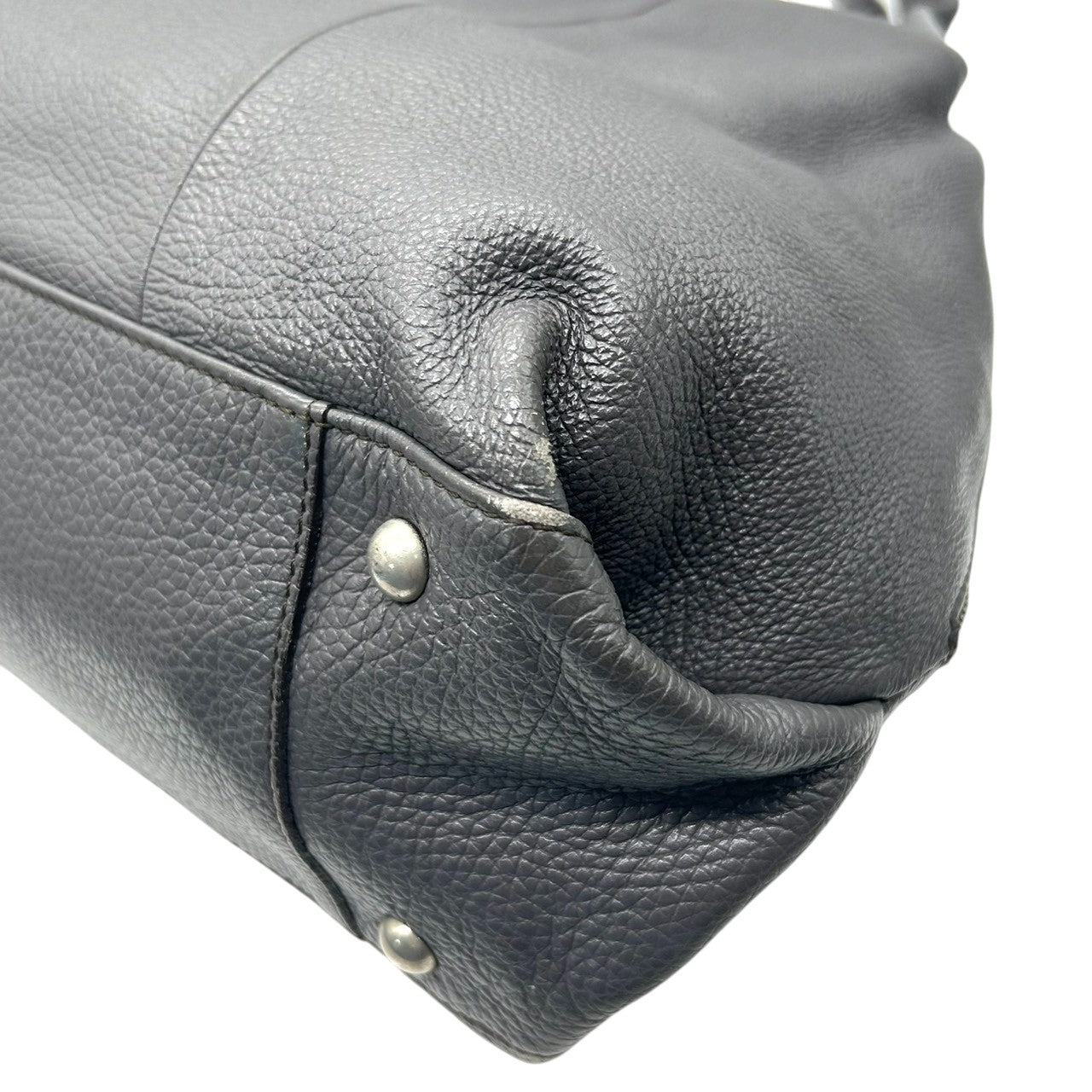 【美品】フルラ リンダ レザー トートバッグ ハンドバッグ A4可 PC収納可 肩掛け ワンショルダー グレー グレージュ レディース FURLA 通勤通学 ビジネス 大容量 Fチャーム付き 自立可 エレガント 人気モデル 上品 u14