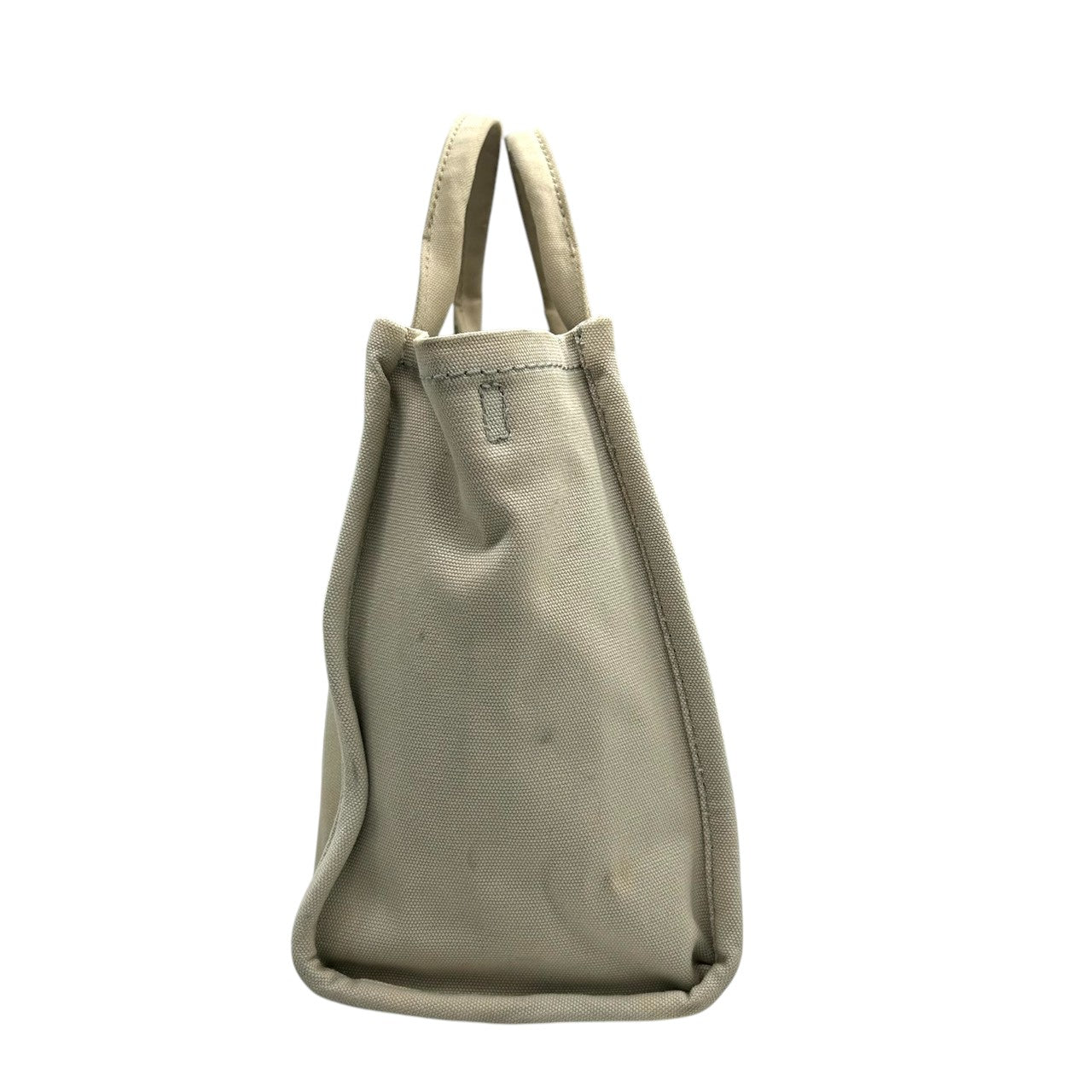 マークジェイコブス THE TOTE BAG 2WAY キャンバス トートバッグ ベージュ レディース メンズ A4可 斜め掛け可 大容量 MARC JACOBS ザ トートバッグ 定番 人気モデル (ショルダーストラップ社外品) s30