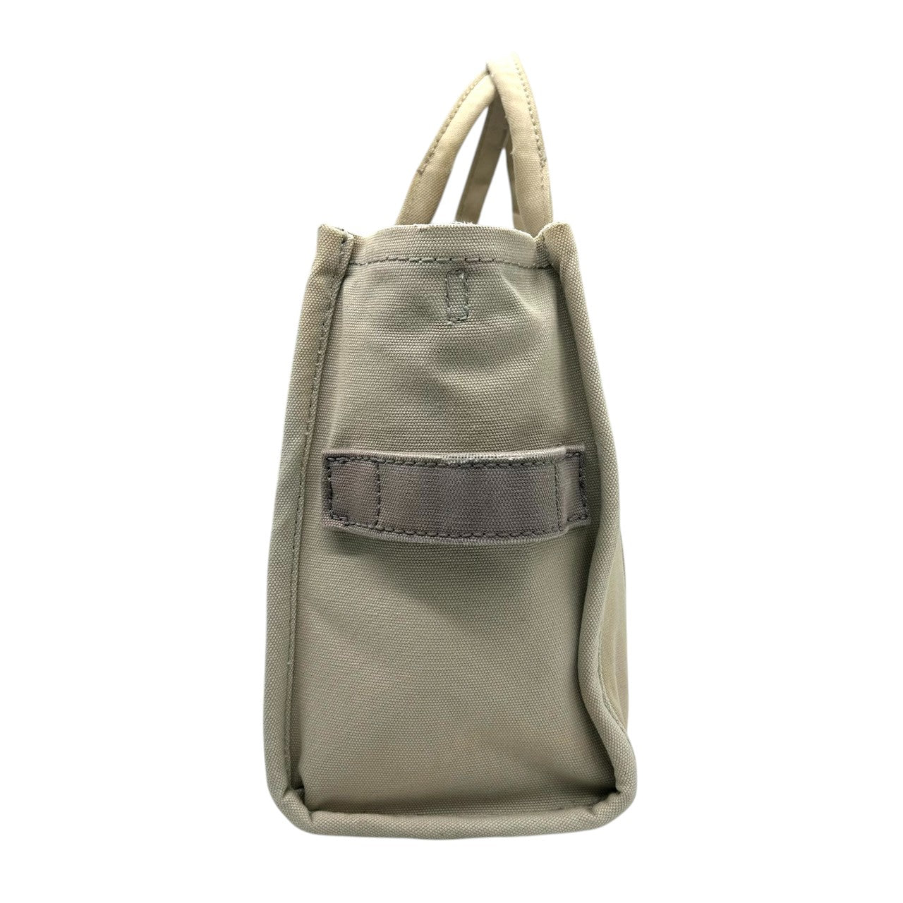 マークジェイコブス THE TOTE BAG 2WAY キャンバス トートバッグ ベージュ レディース メンズ A4可 斜め掛け可 大容量 MARC JACOBS ザ トートバッグ 定番 人気モデル (ショルダーストラップ社外品) s30