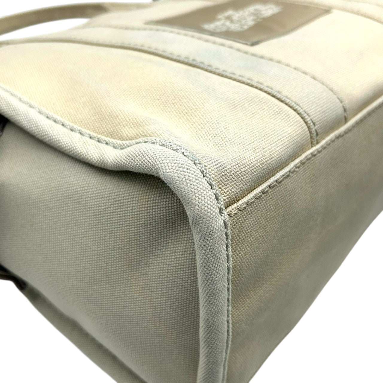 マークジェイコブス THE TOTE BAG 2WAY キャンバス トートバッグ ベージュ レディース メンズ A4可 斜め掛け可 大容量 MARC JACOBS ザ トートバッグ 定番 人気モデル (ショルダーストラップ社外品) s30