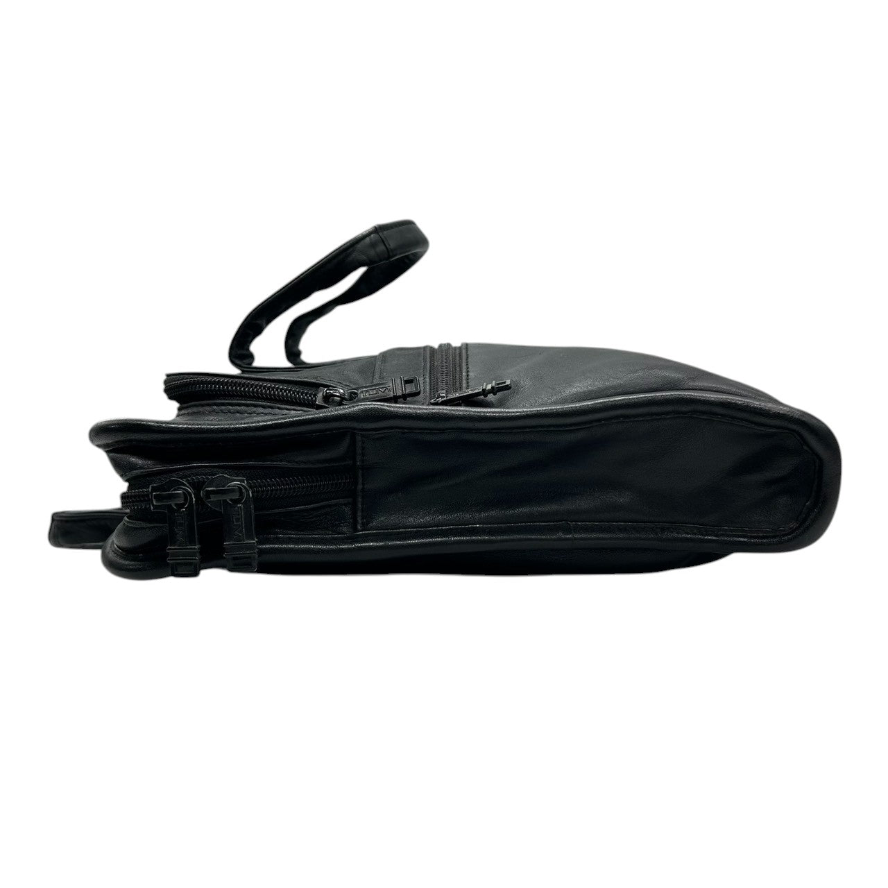 トゥミ TUMI ビジネスバッグ ブリーフケース ハンドバッグ 907D3 高級 レザー 本革 ナッパレザー A4 PC収納可 ラップトップケース ブラック 黒 メンズ 紳士 通勤 ビジネス スタイリッシュ スリム 薄型 フォーマル エレガント 高耐久 X3