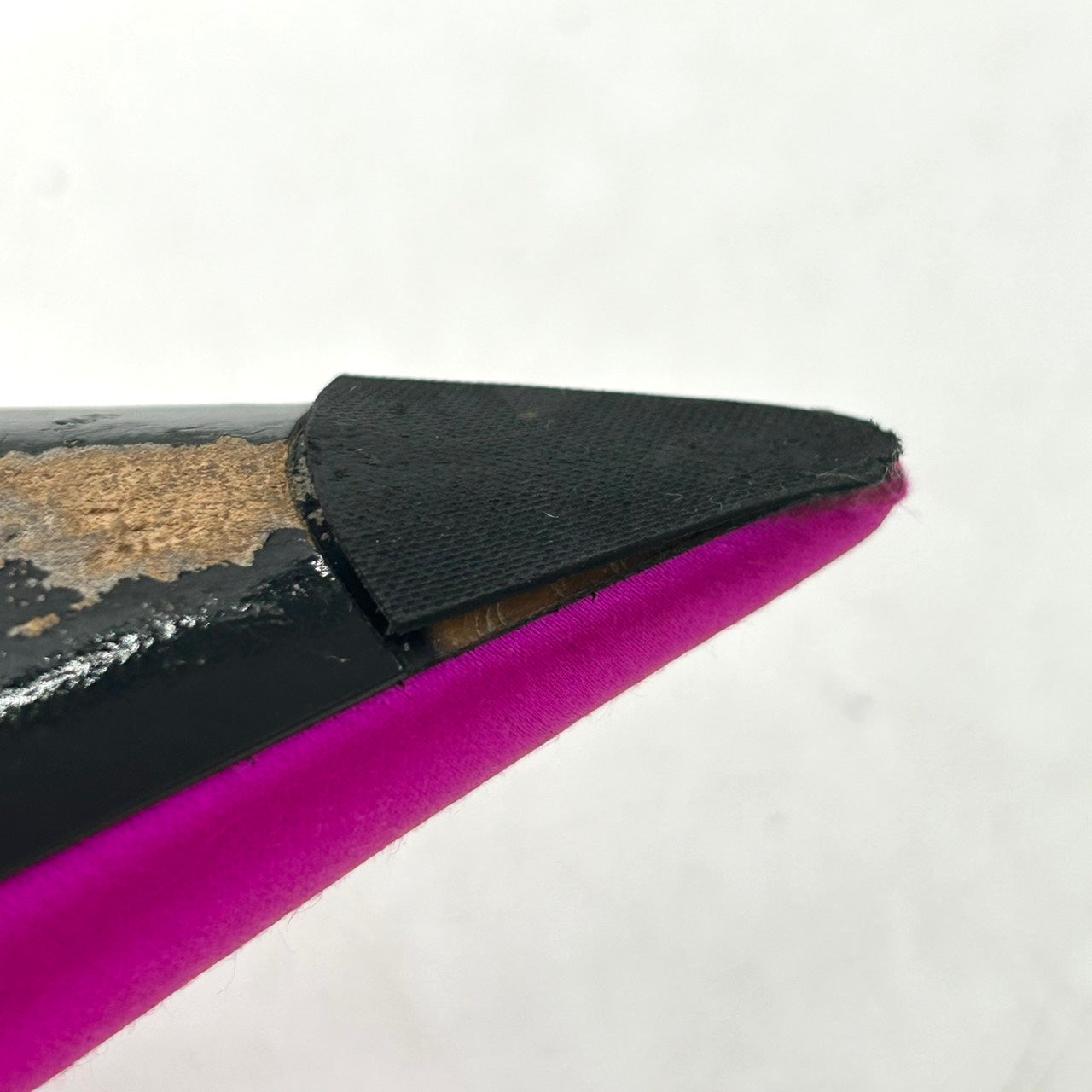 【未使用】バレンシアガ ナイフ リボン パンプス ミュール バックストラップ スリングバック ポインテッドトゥ サテン ピンク 36 23cm レディース 箱 保存袋 タグ付き キトゥンヒール エレガント モード パーティ CT1