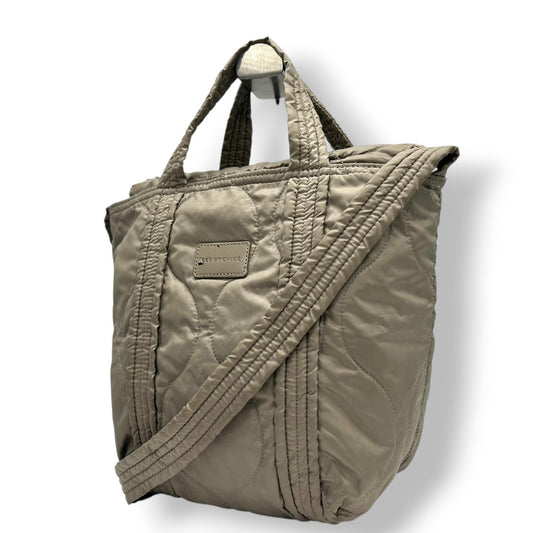 【美品】シーバイクロエ ジョイライダー トートバッグ ショルダーバッグ 2WAY キルティング ナイロン ロゴ A4収納可 大容量 斜め掛け可 軽量 レディース カジュアル フェミニン 通勤 通学 グリーン系 s97