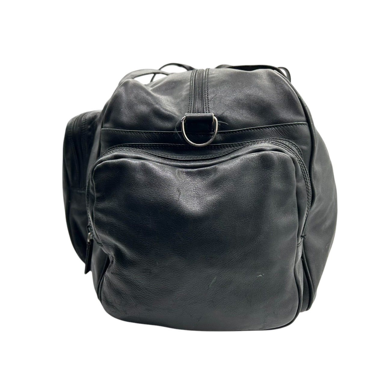 グッチ GUCCI ボストンバッグ 2WAY ショルダーバッグ ワンショルダー 斜め掛け可 大容量 旅行鞄 高級 上質 レザー 本革 ブラック 黒 メンズ レディース ユニセックス ヴィンテージ ビジネス 出張 ゴルフ X3