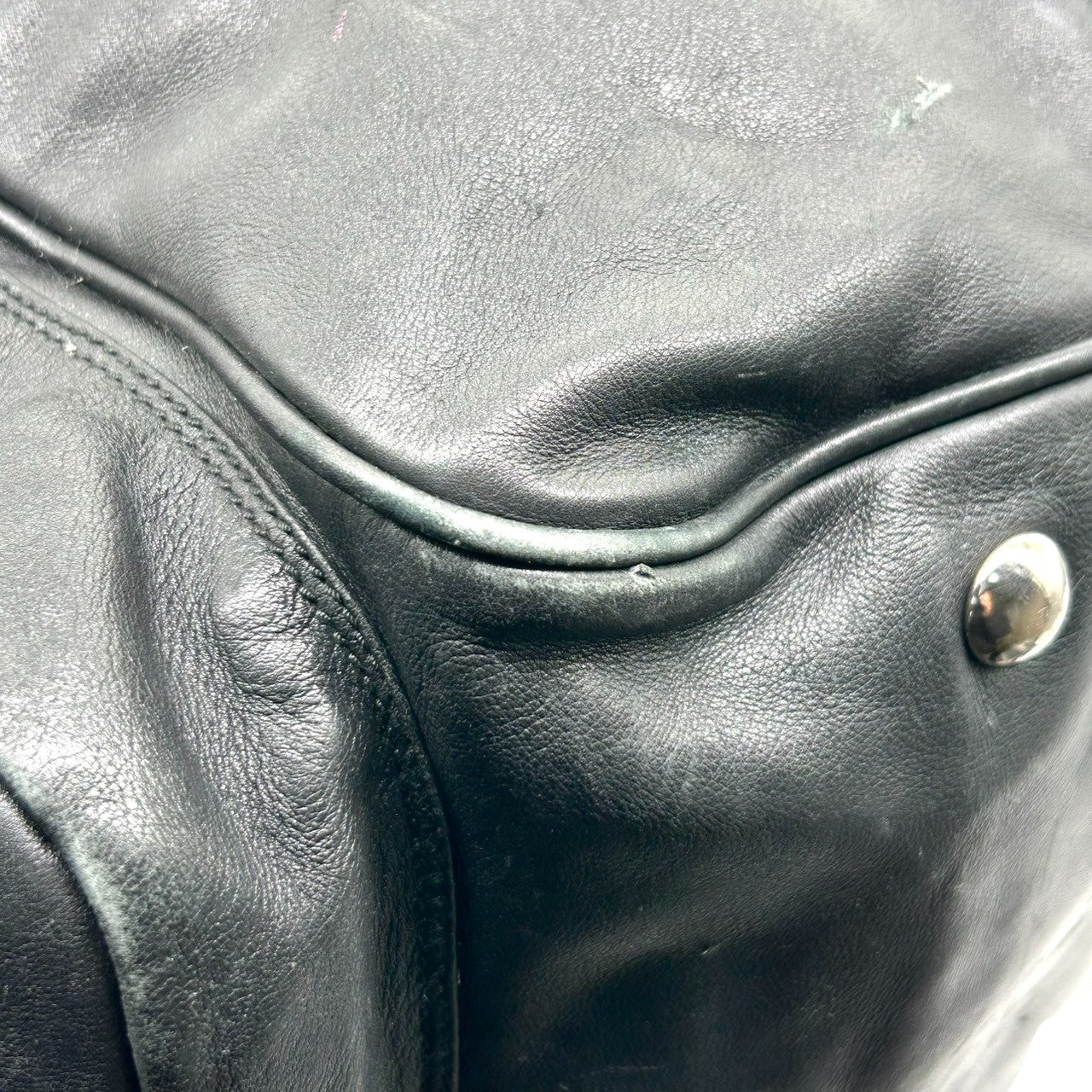 グッチ GUCCI ボストンバッグ 2WAY ショルダーバッグ ワンショルダー 斜め掛け可 大容量 旅行鞄 高級 上質 レザー 本革 ブラック 黒 メンズ レディース ユニセックス ヴィンテージ ビジネス 出張 ゴルフ X3