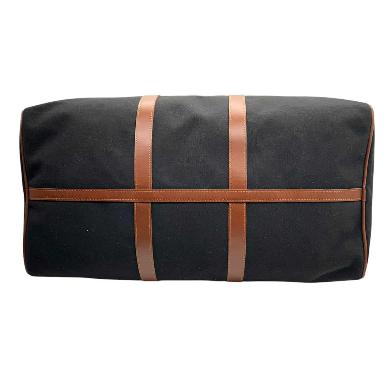 【美品】ティーアンソニー ボストンバッグ 2WAY ショルダーバッグ 斜め掛け可 大容量 旅行鞄 トラベル キャンバス レザー ブラック ブラウン メンズ レディース ユニセックス 出張 ゴルフ クラシック エレガント ネームタグ付き X3