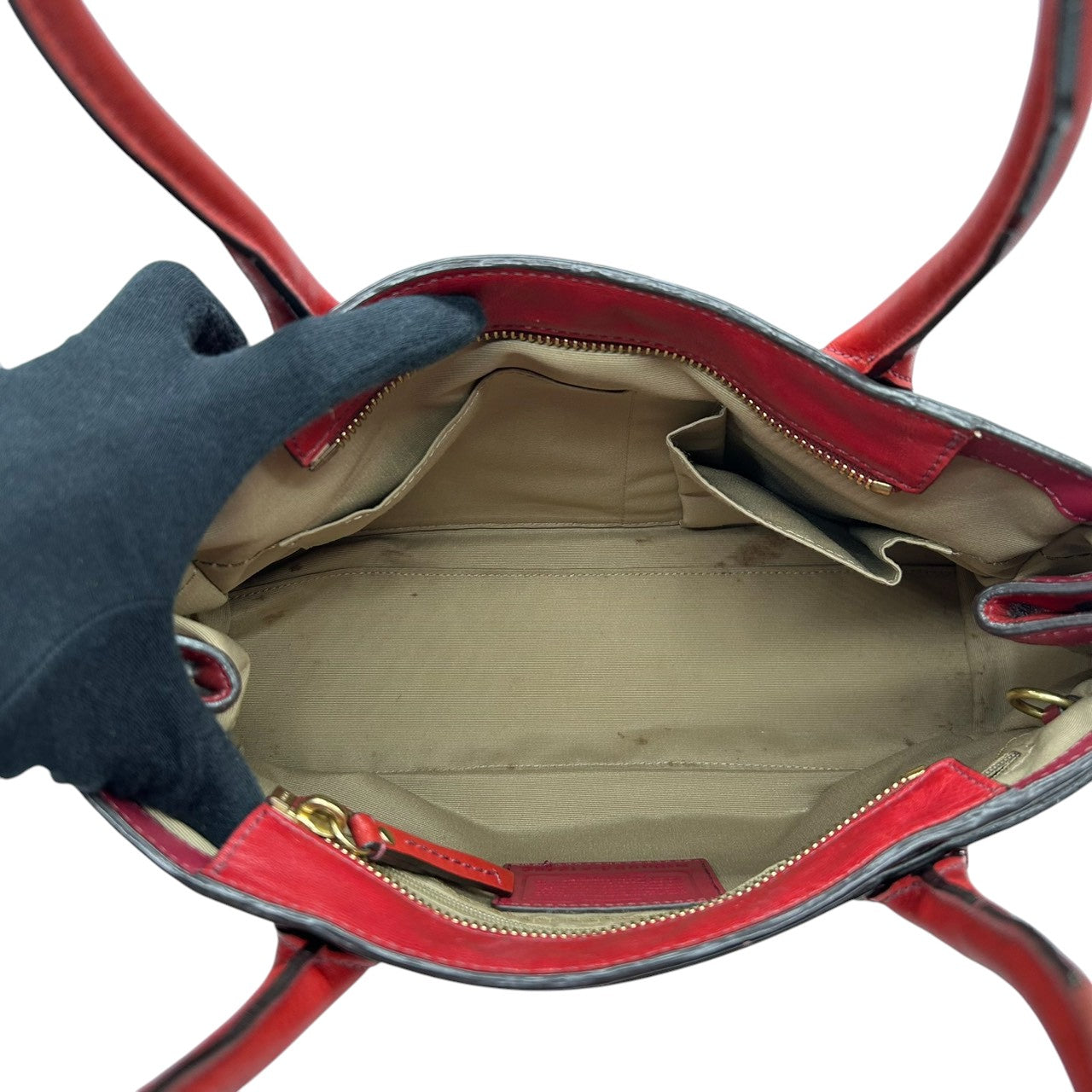 コーチ COACH レガシー ハンドバッグ トートバッグ ワンショルダー F12482 ターンロック A4収納可 自立可 レザー 本革 レッド 赤 レディース 通勤 通学 ビジネス エレガント クラシック ヴィンテージ s80