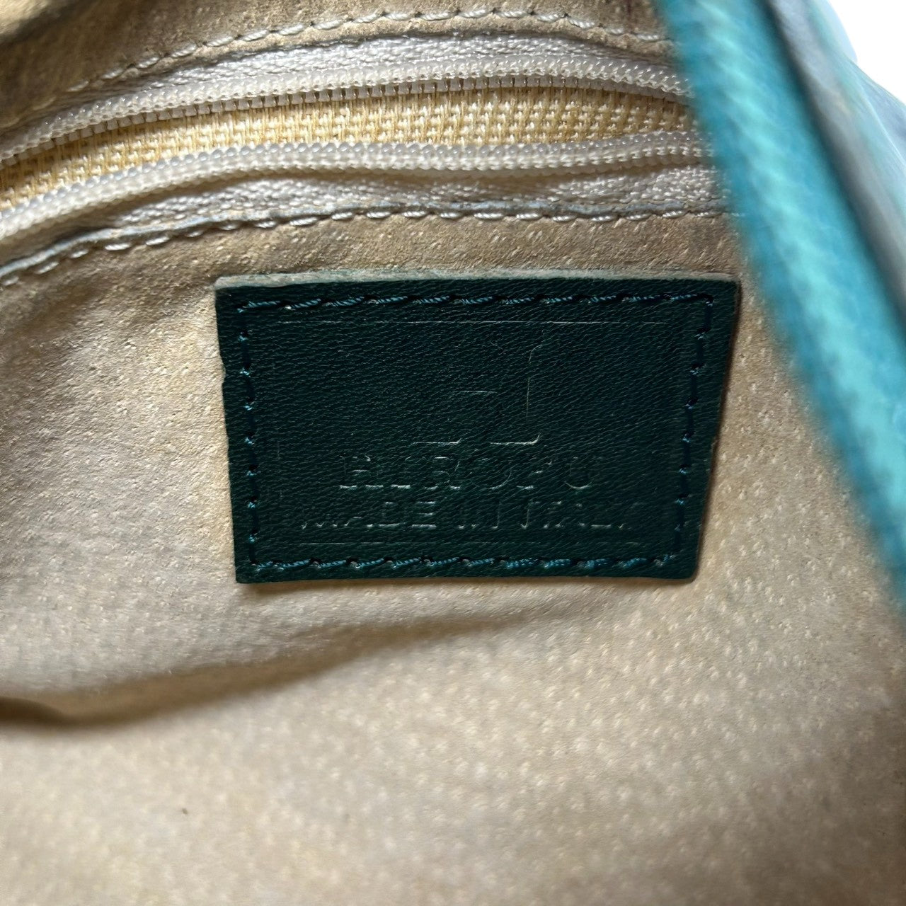 ヒロフ HIROFU 2WAY ショルダーバッグ ポシェット ミニバッグ 斜め掛け可 Hロゴ ドラム 筒型 レザー 本革 ダークグリーン 緑 ヴィンテージ クラシック レディース ハンドバッグ コンパクト レトロ s77