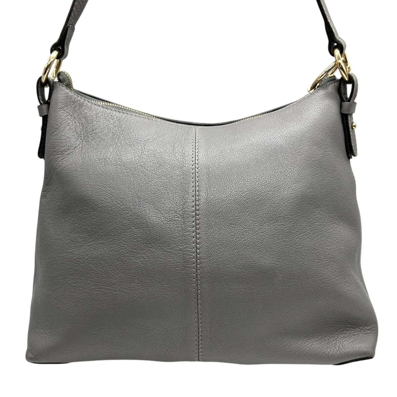 シーバイクロエ ジョアン JOAN 2WAY ショルダーバッグ ハンドバッグ 斜め掛け可 ワンショルダー レザー 本革 グレー Oリング キーチャーム タッセル ゴールド金具 レディース フェミニン カード付き s77