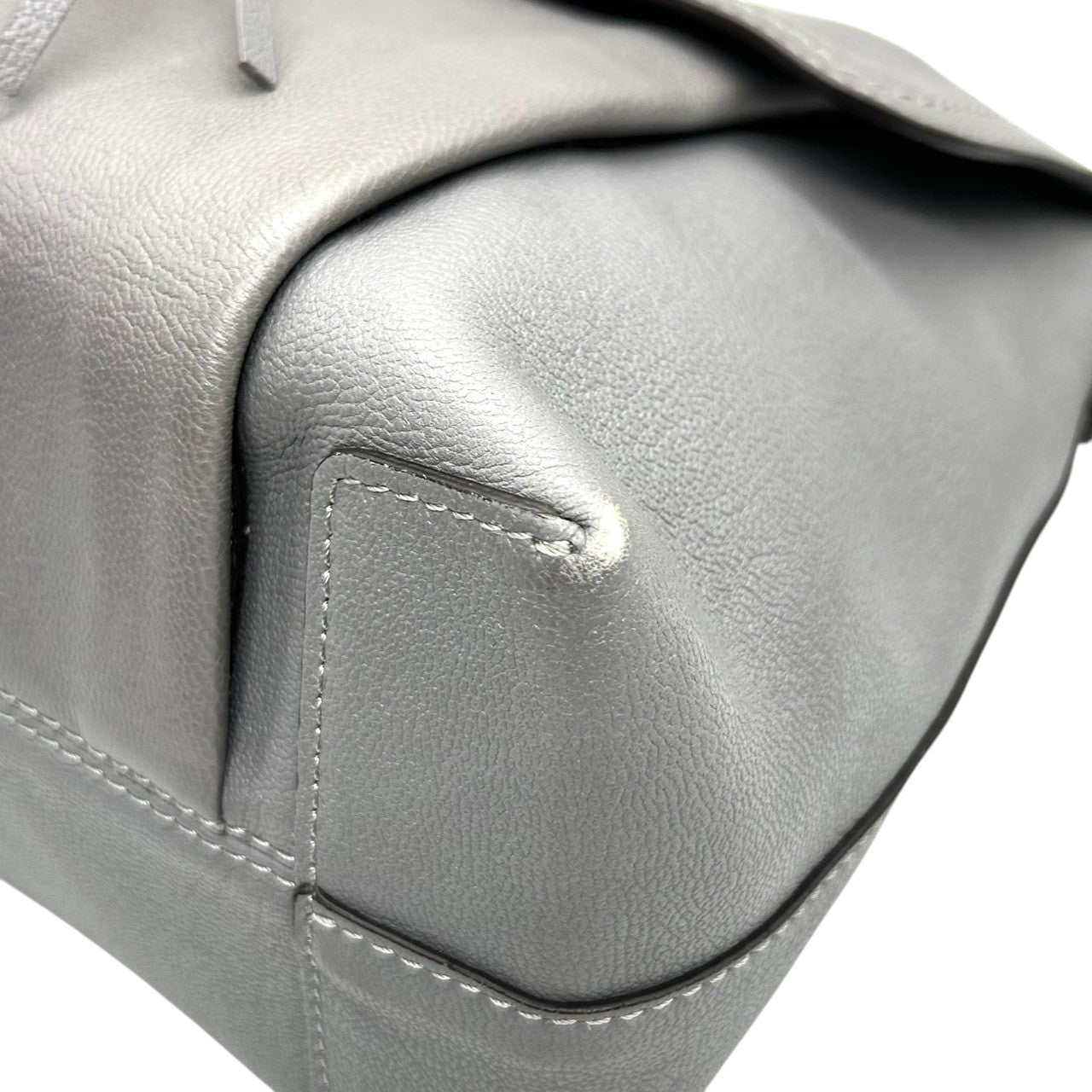 シーバイクロエ ジョアン JOAN 2WAY ショルダーバッグ ハンドバッグ 斜め掛け可 ワンショルダー レザー 本革 グレー Oリング キーチャーム タッセル ゴールド金具 レディース フェミニン カード付き s77