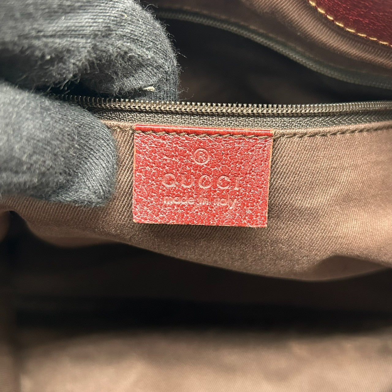 グッチ GUCCI GGキャンバス トートバッグ 113019 ハンドバッグ ワンショルダー 肩掛け可 レザー 本革 ブラウン レッド レディース 定番人気 ヴィンテージ クラシック オールドグッチ 通勤 通学 s5