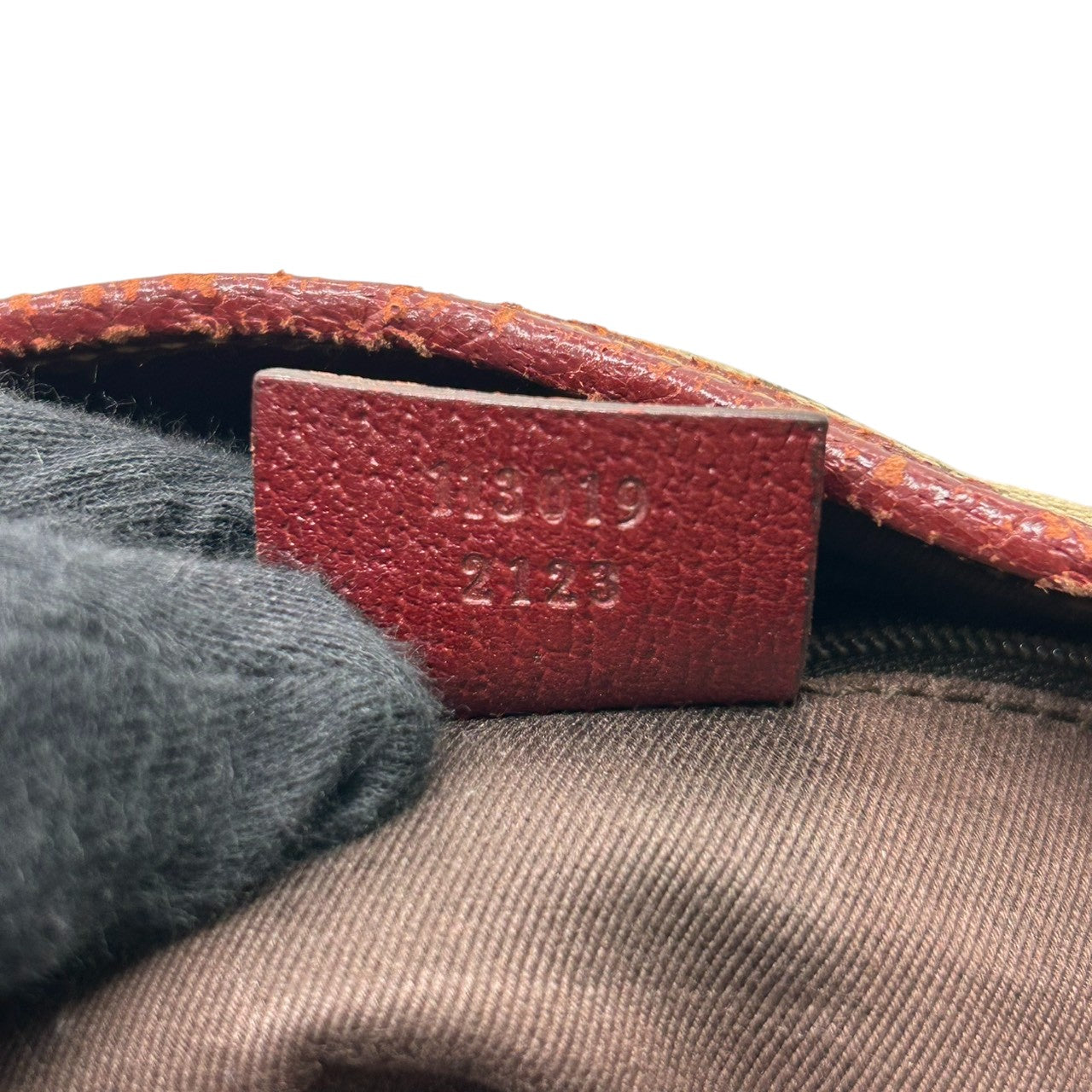 グッチ GUCCI GGキャンバス トートバッグ 113019 ハンドバッグ ワンショルダー 肩掛け可 レザー 本革 ブラウン レッド レディース 定番人気 ヴィンテージ クラシック オールドグッチ 通勤 通学 s5