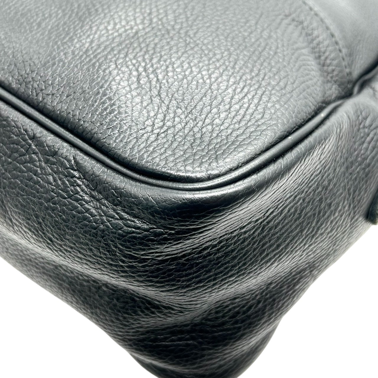 【ストラップ新品】ヤングアンドオルセン 2WAY ボストンバッグ ハンドバッグ ショルダーバッグ 斜め掛け 肩掛け 自立可 レザー 本革 シボ革 ブラック レディース 通勤 通学 ビジネス カジュアル きれいめ 定番人気 s82