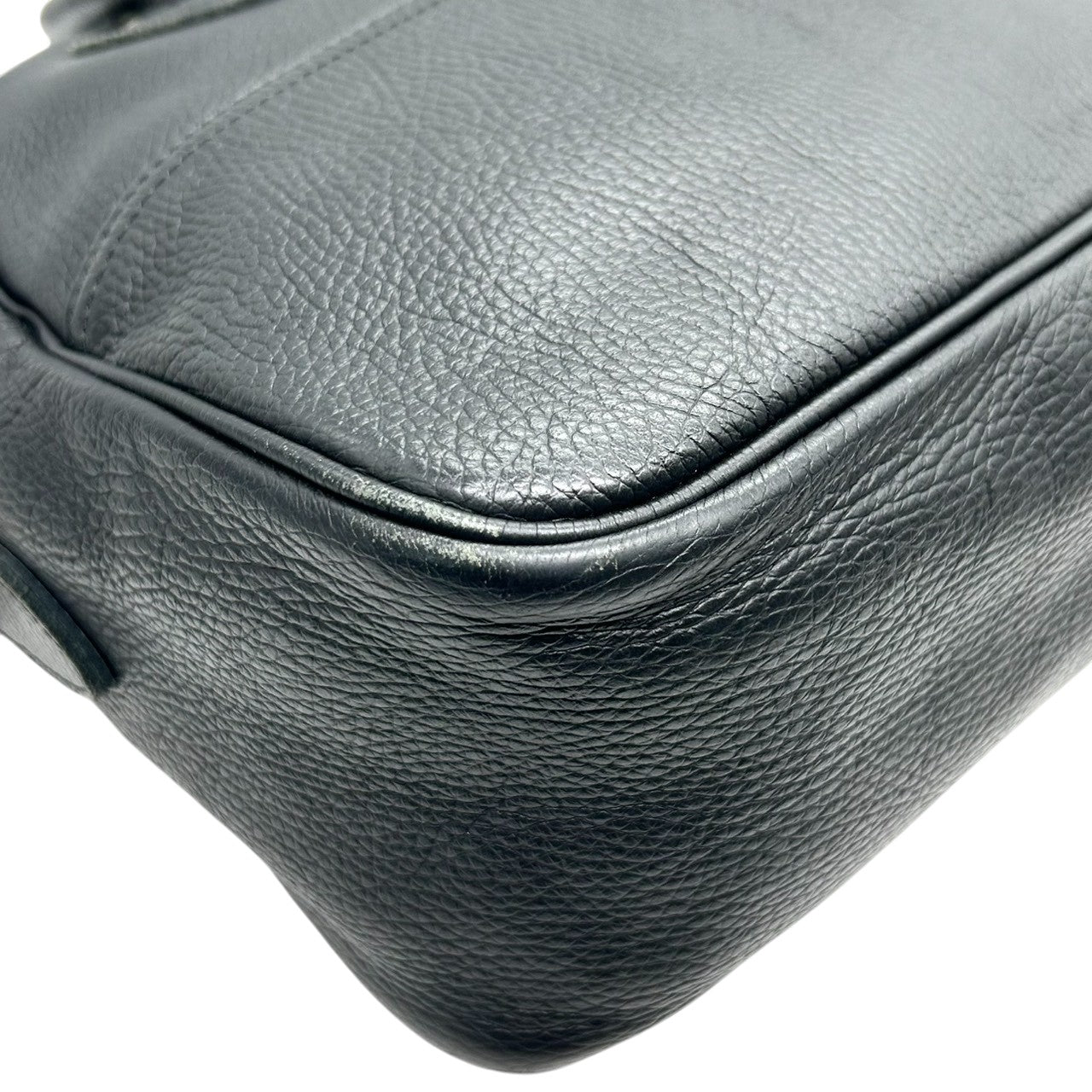 【ストラップ新品】ヤングアンドオルセン 2WAY ボストンバッグ ハンドバッグ ショルダーバッグ 斜め掛け 肩掛け 自立可 レザー 本革 シボ革 ブラック レディース 通勤 通学 ビジネス カジュアル きれいめ 定番人気 s82