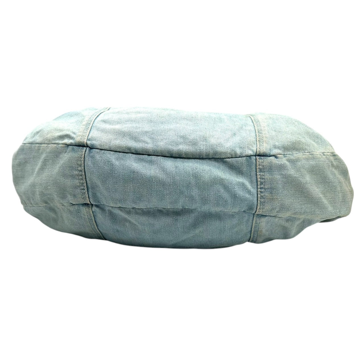 シーバイクロエ デニム ショルダーバッグ ワンショルダー ホーボーバッグ 斜め掛け可 A4収納可 大容量 ウォッシュ加工 レディース カジュアル ヴィンテージライク カード 保存袋付き See By Chloe s83