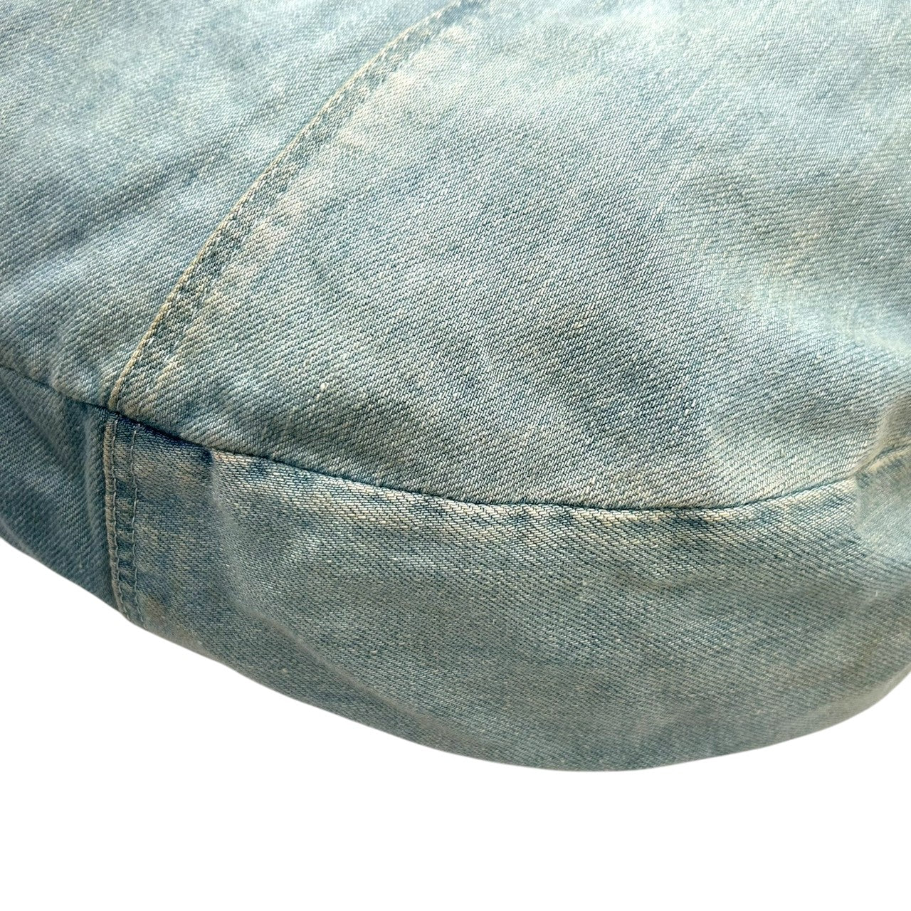 シーバイクロエ デニム ショルダーバッグ ワンショルダー ホーボーバッグ 斜め掛け可 A4収納可 大容量 ウォッシュ加工 レディース カジュアル ヴィンテージライク カード 保存袋付き See By Chloe s83