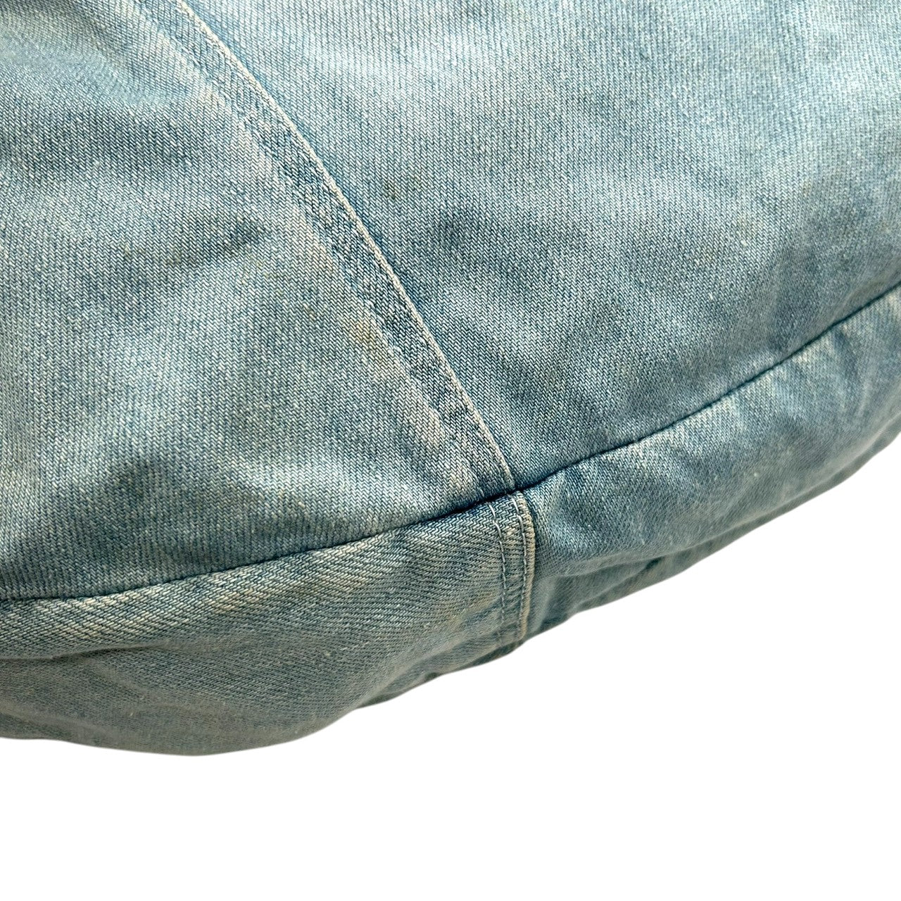 シーバイクロエ デニム ショルダーバッグ ワンショルダー ホーボーバッグ 斜め掛け可 A4収納可 大容量 ウォッシュ加工 レディース カジュアル ヴィンテージライク カード 保存袋付き See By Chloe s83