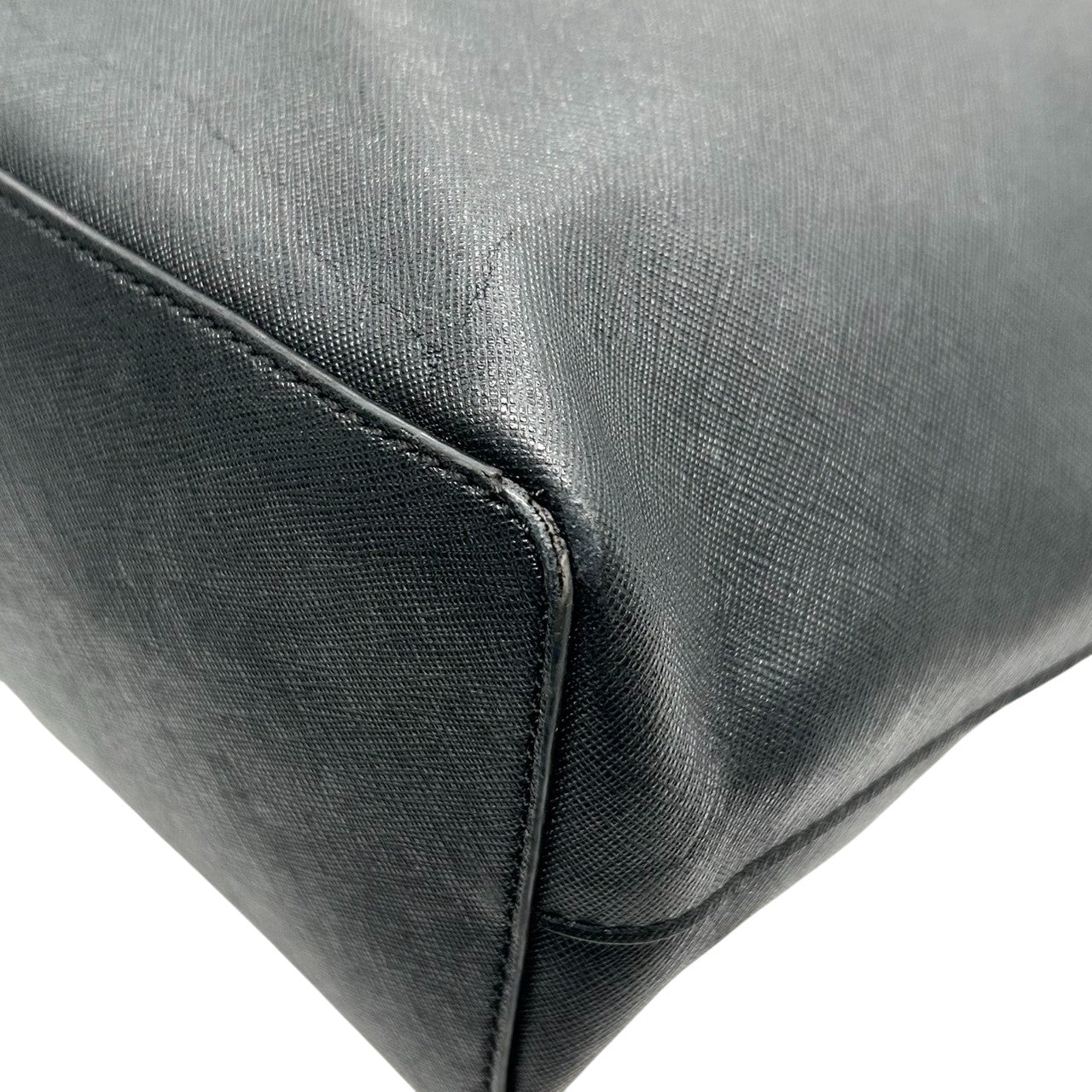 マイケルコース ジェットセット トラベル トートバッグ ワンショルダー A4可 自立可 ビジネスバッグ サフィアーノ レザー ブラック 黒 ゴールド金具 レディース 通勤 通学 MKロゴ 肩掛け MICHAEL KORS U9