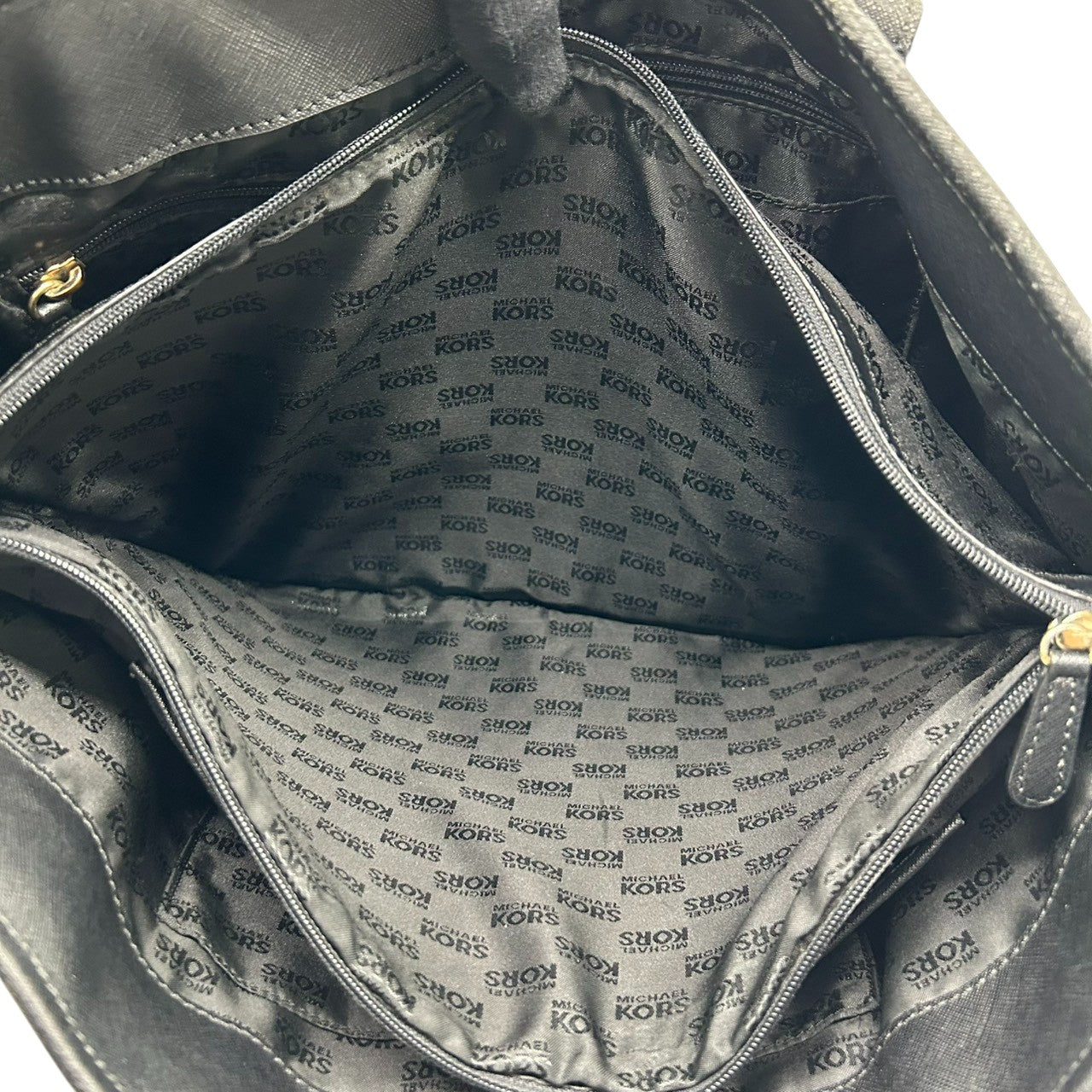 マイケルコース ジェットセット トラベル トートバッグ ワンショルダー A4可 自立可 ビジネスバッグ サフィアーノ レザー ブラック 黒 ゴールド金具 レディース 通勤 通学 MKロゴ 肩掛け MICHAEL KORS U9