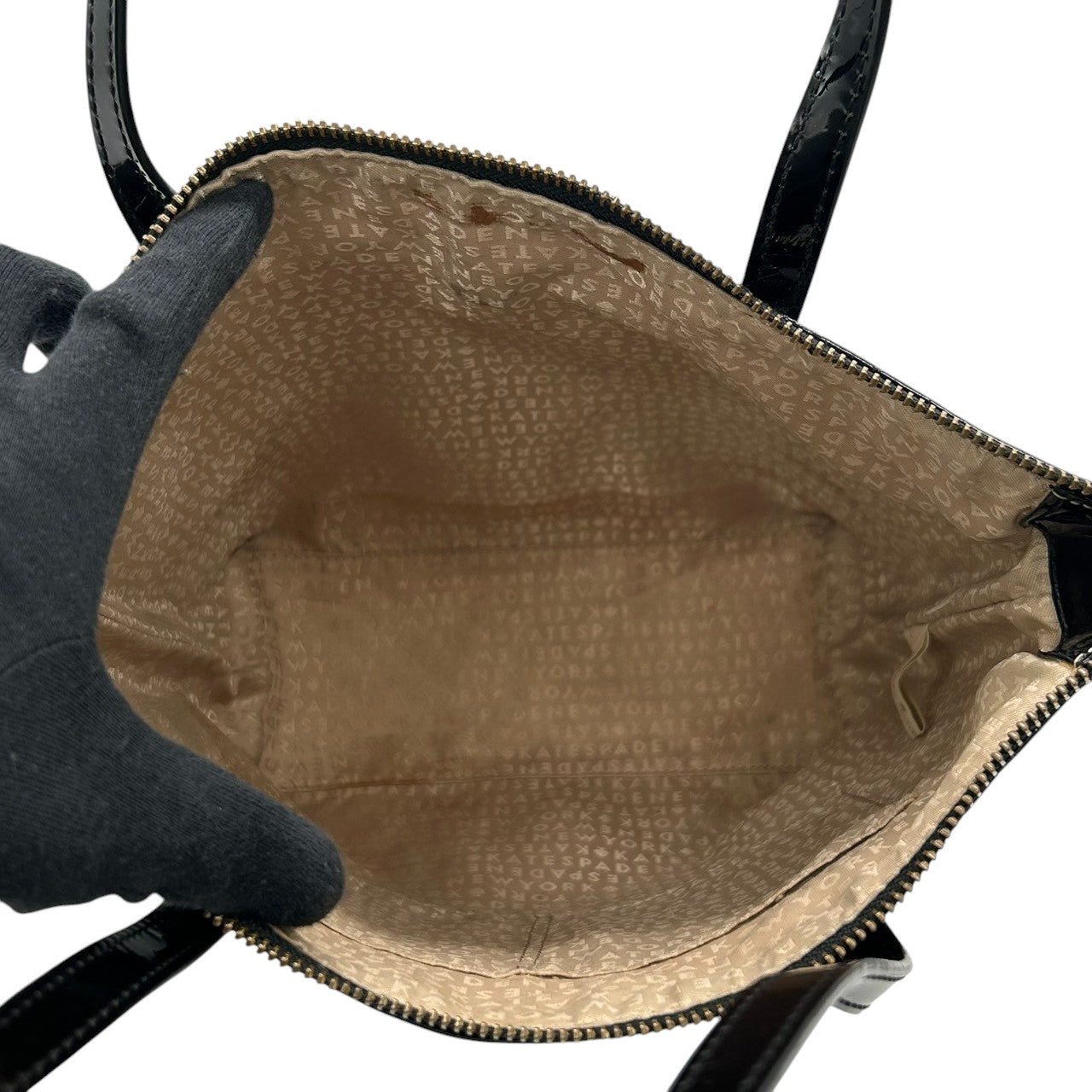 ケイトスペード トートバッグ ワンショルダー WKRU2441 A4収納可 肩掛け パテントレザー エナメル ドット柄 エンボス ブラック 黒 リボン レディース カジュアル フェミニン 通勤 通学 かわいい おしゃれ s82