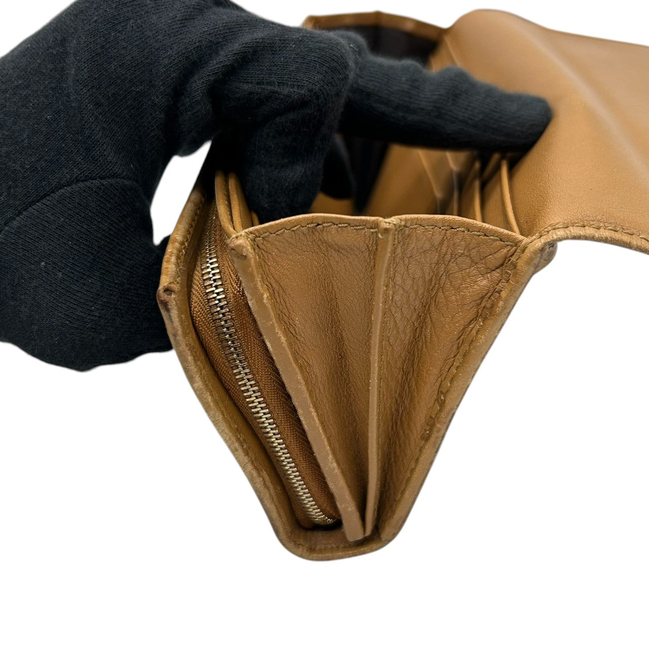 グッチ GUCCI 長財布 Wホック グッチシマ GG柄 レザー 本革 ブラウン ゴールド金具 プレートロゴ レディース メンズ ユニセックス 大容量 収納豊富 GGエンボス ヴィンテージ w6