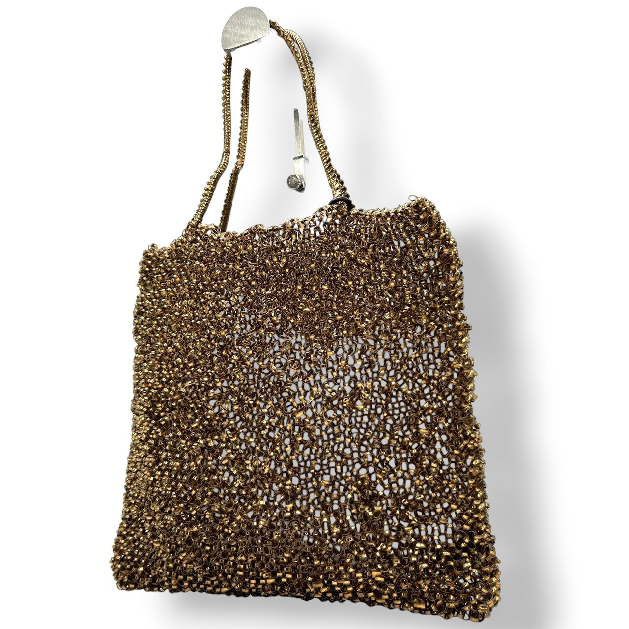 アンテプリマ ANTEPRIMA ワイヤーバッグ スタンダード ハンドバッグ トートバッグ スクエア スタンダード ブロンズ ゴールド ブラウン 茶色 キラキラ 編み込み パーティー 結婚式 二次会 フォーマル レディース 鞄 かばん s92