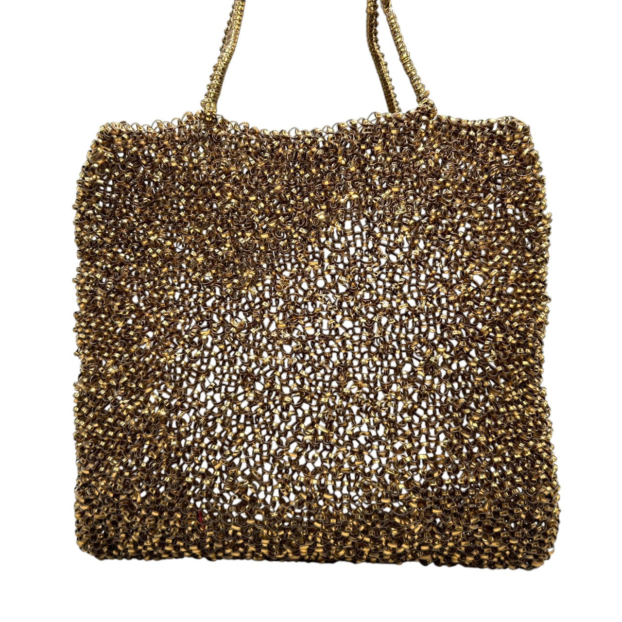 アンテプリマ ANTEPRIMA ワイヤーバッグ スタンダード ハンドバッグ トートバッグ スクエア スタンダード ブロンズ ゴールド ブラウン 茶色 キラキラ 編み込み パーティー 結婚式 二次会 フォーマル レディース 鞄 かばん s92