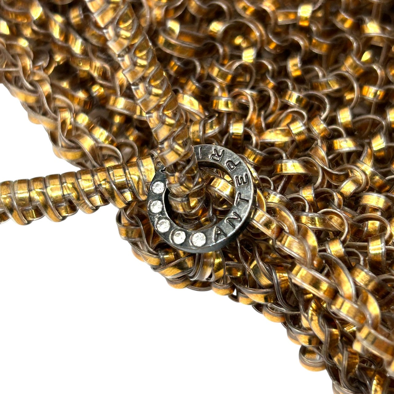 アンテプリマ ANTEPRIMA ワイヤーバッグ スタンダード ハンドバッグ トートバッグ スクエア スタンダード ブロンズ ゴールド ブラウン 茶色 キラキラ 編み込み パーティー 結婚式 二次会 フォーマル レディース 鞄 かばん s92