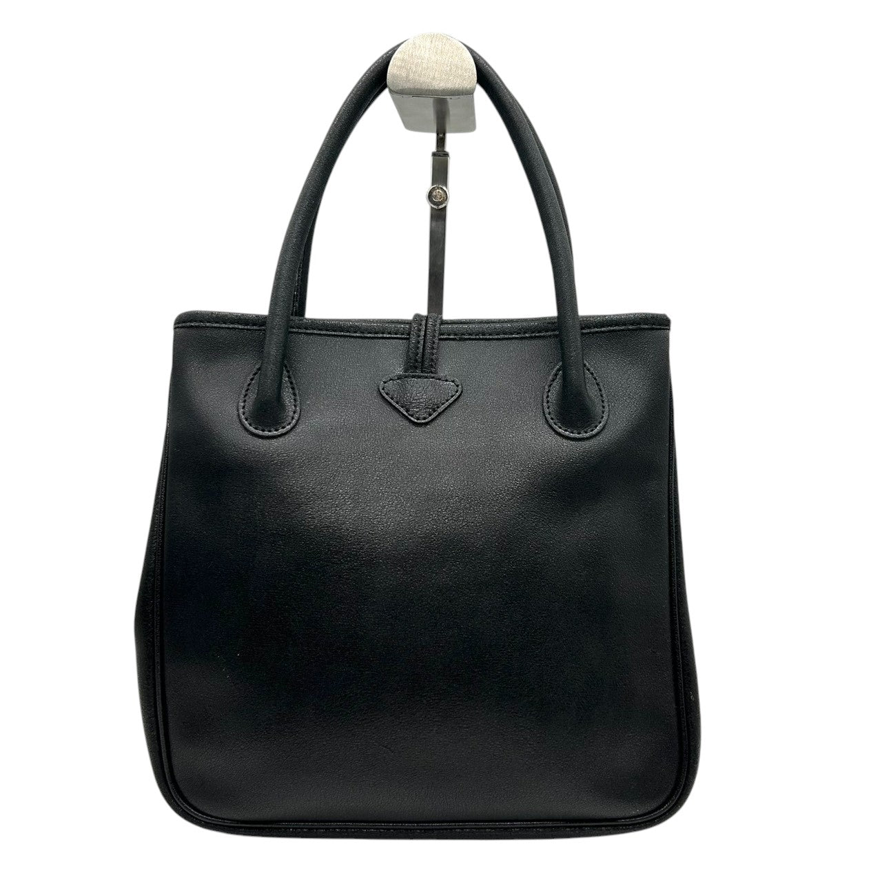 ロンシャン LONGCHAMP ロゾ ROSEAU ハンドバッグ トートバッグ レザー 本革 ブラック 黒 トグル バンブー金具 ゴールド金具 ロゴ 型押し フランス製 自立可 フォーマル 冠婚葬祭 通勤 レディース 鞄 かばん s92