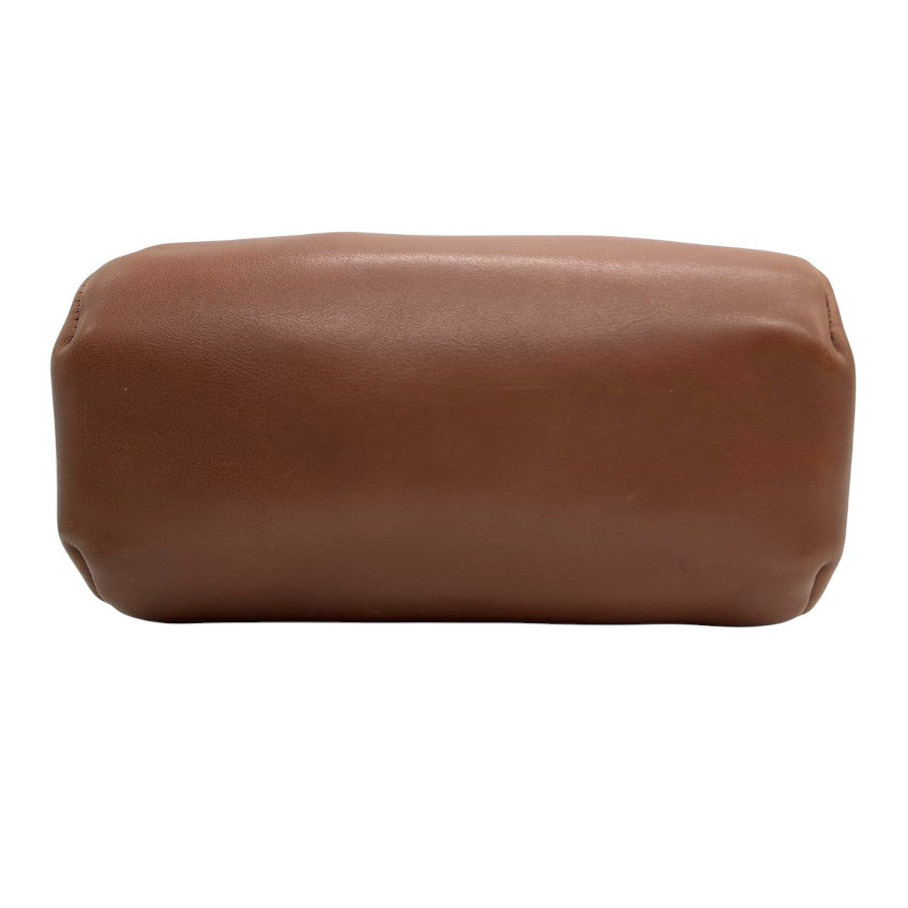 ヒロフ HIROFU ハンドバッグ ミニボストン ドラムバッグ 筒型 Hロゴ レザー 本革 ブラウン キャメル イタリア製 レディース コンパクト ミニバッグ ヴィンテージ クラシック レトロ シンプル カジュアル s94