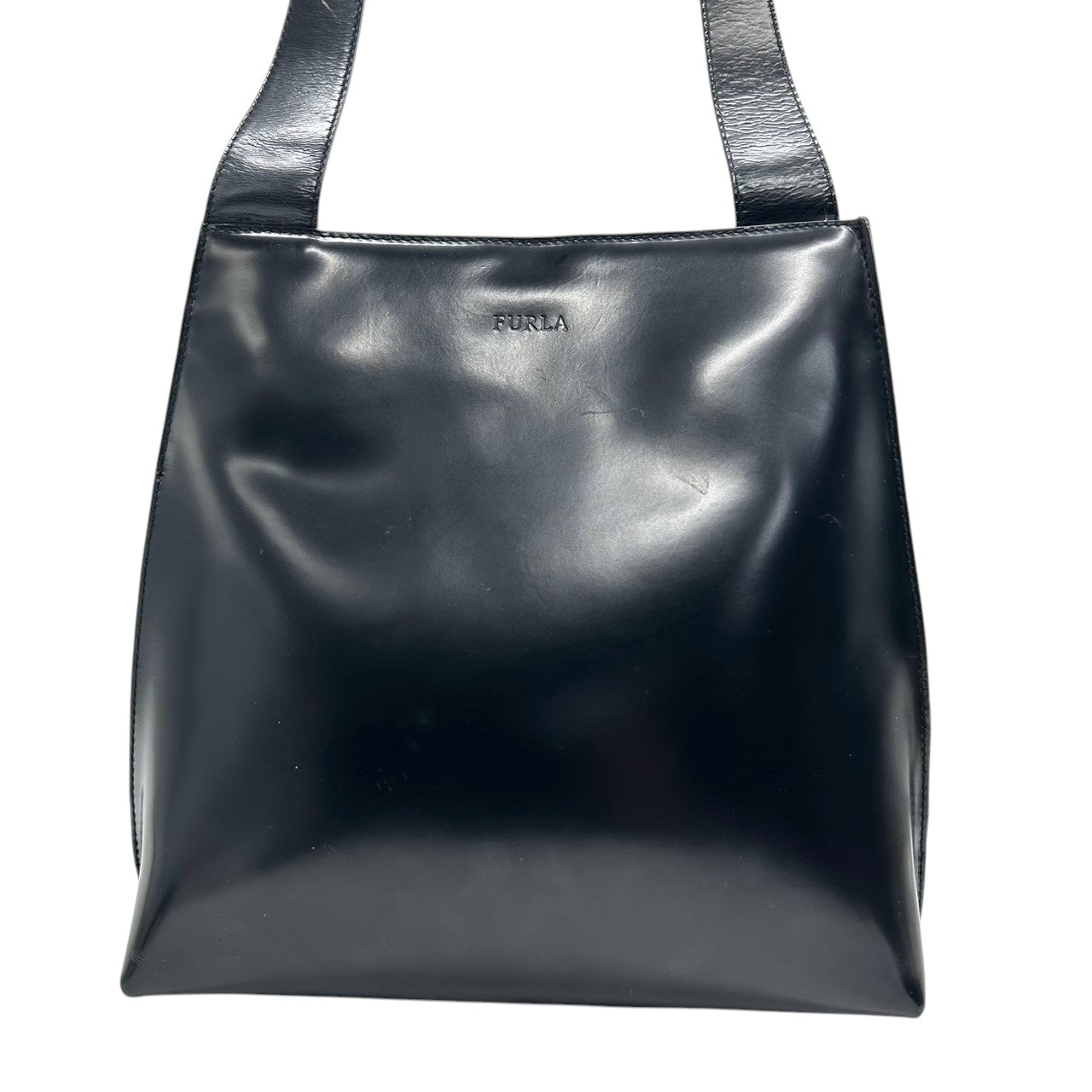 フルラ FURLA ショルダーバッグ トートバッグ ハンドバッグ 肩掛け A4収納可 大容量 軽量 レザー 本革 ブラック 黒 レディース 婦人 通勤 通学 ビジネス オフィス フォーマル 冠婚葬祭 リクルート シンプル ミニマル ヴィンテージ s57