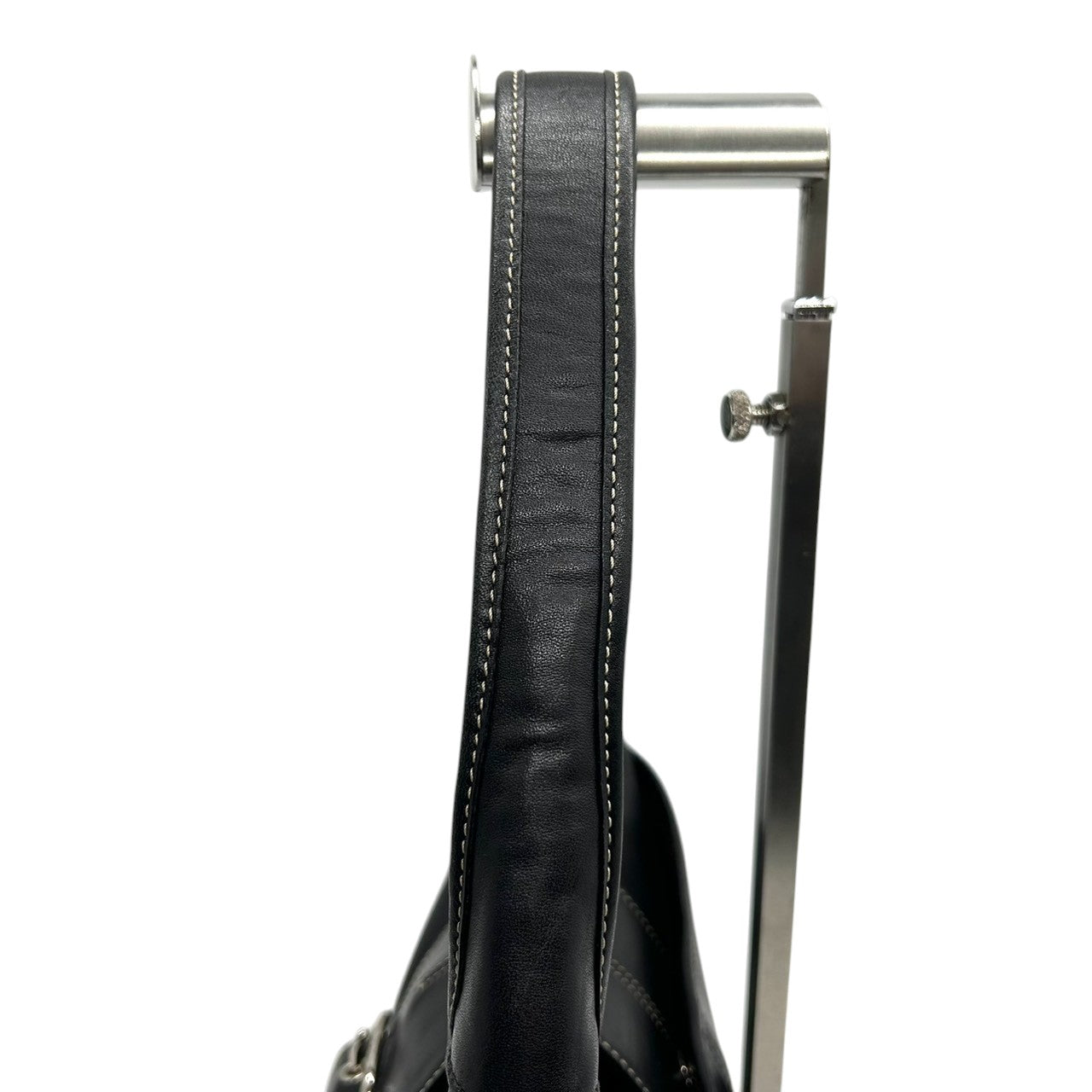 【極美品】コーチ COACH 9282 ソーホー Y2K vintage archive 00s ショルダーバッグ ホーボー ハンドバッグ 肩掛け レザー 本革 ブラック 黒 シルバー金具 バックル レディース ヴィンテージ E6