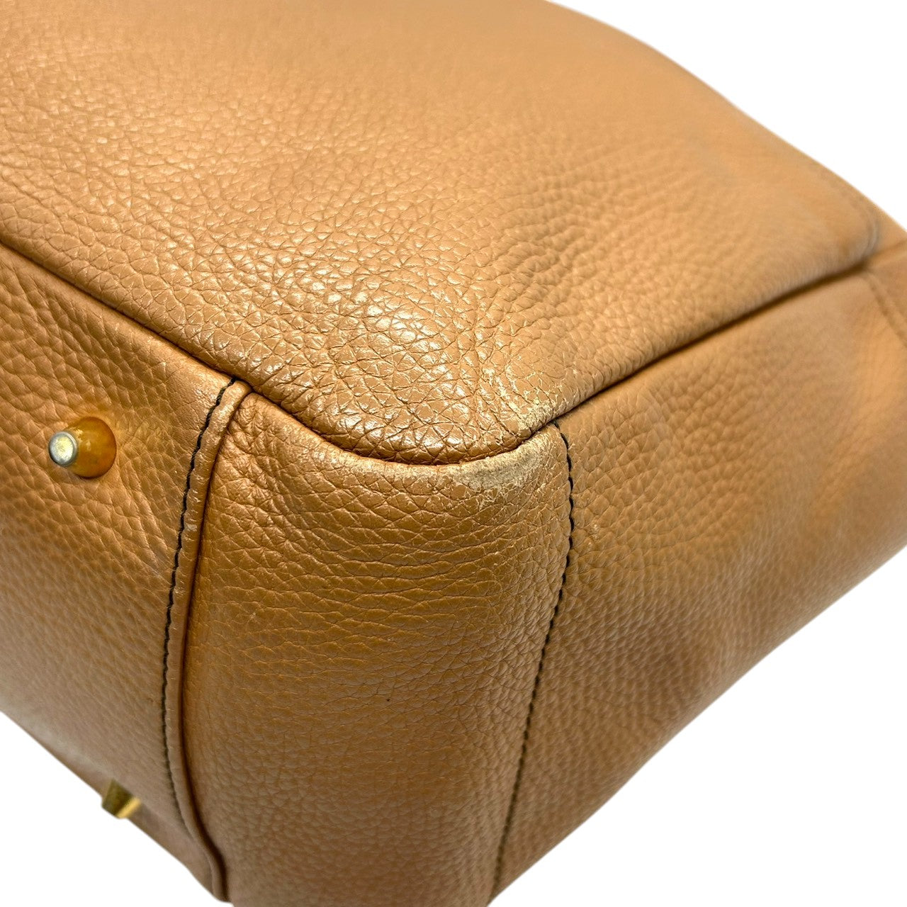 フルラ FURLA トートバッグ ハンドバッグ ショルダーバッグ 2WAY 斜め掛け可 レザー 本革 シボ革 ベージュ キャメル ライトブラウン シンプル ゴールド金具 ロゴ レディース 肩掛け クロスボディ 大容量 通勤 通学 鞄 カバン s99