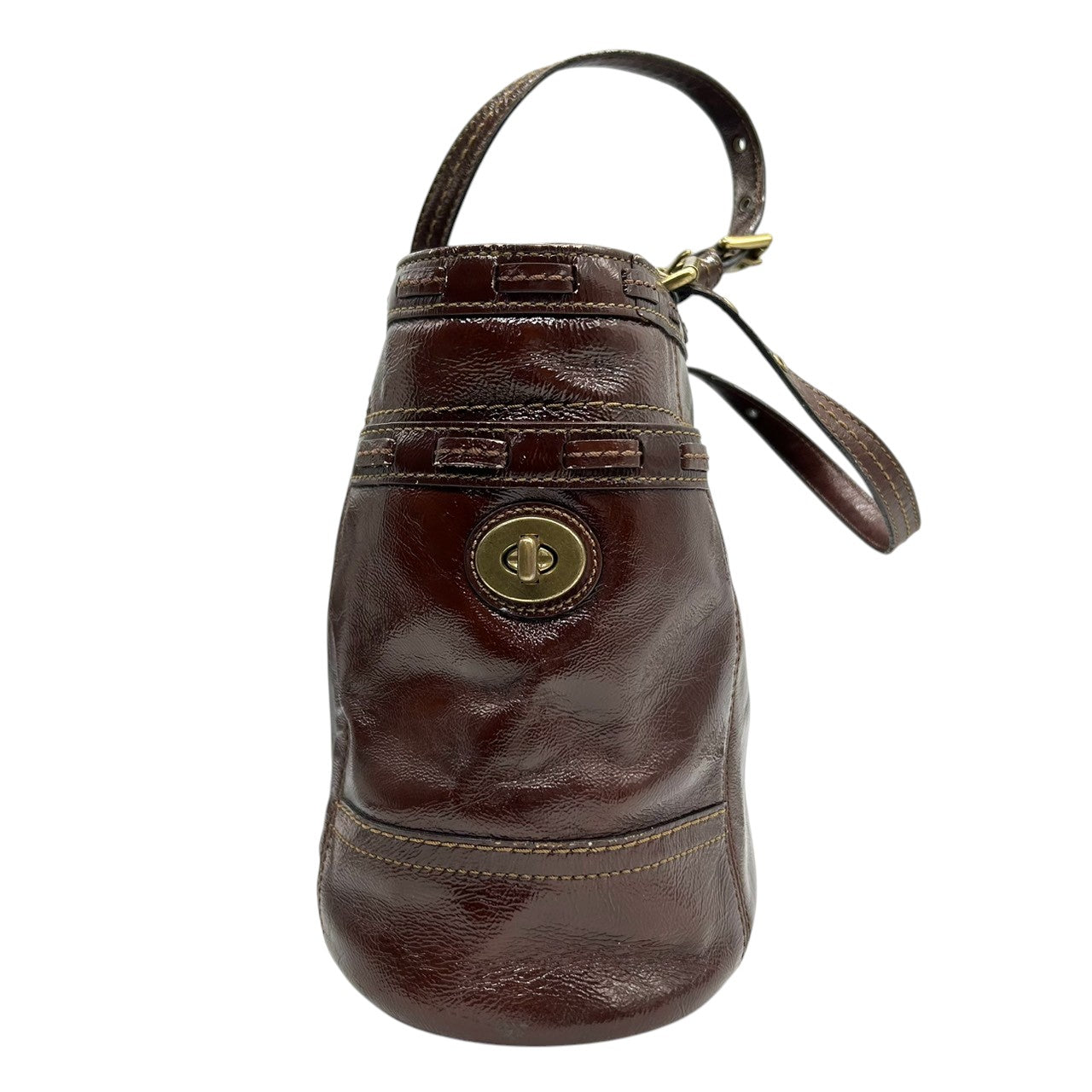 コーチ COACH ブリーカー 11500 トートバッグ ショルダーバッグ ハンドバッグ レザー 本革 ダークブラウン 茶 ターンロック ゴールド金具 レディース 肩掛け ワンショルダー A4収納可 大容量 通勤 通学 鞄 カバン s85