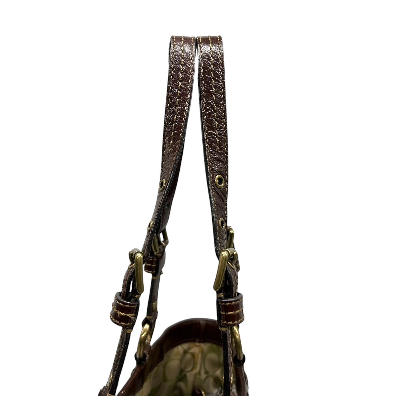 コーチ COACH ブリーカー 11500 トートバッグ ショルダーバッグ ハンドバッグ レザー 本革 ダークブラウン 茶 ターンロック ゴールド金具 レディース 肩掛け ワンショルダー A4収納可 大容量 通勤 通学 鞄 カバン s85