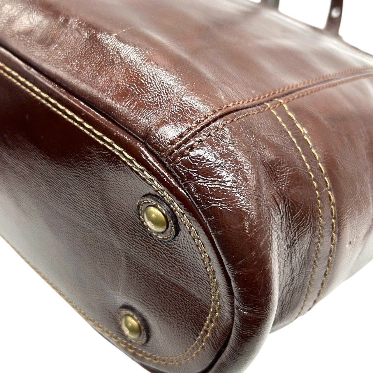 コーチ COACH ブリーカー 11500 トートバッグ ショルダーバッグ ハンドバッグ レザー 本革 ダークブラウン 茶 ターンロック ゴールド金具 レディース 肩掛け ワンショルダー A4収納可 大容量 通勤 通学 鞄 カバン s85