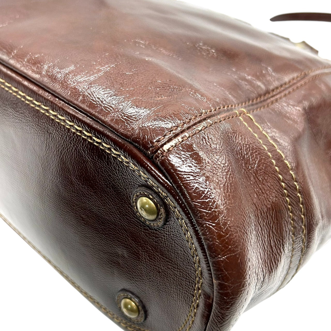 コーチ COACH ブリーカー 11500 トートバッグ ショルダーバッグ ハンドバッグ レザー 本革 ダークブラウン 茶 ターンロック ゴールド金具 レディース 肩掛け ワンショルダー A4収納可 大容量 通勤 通学 鞄 カバン s85