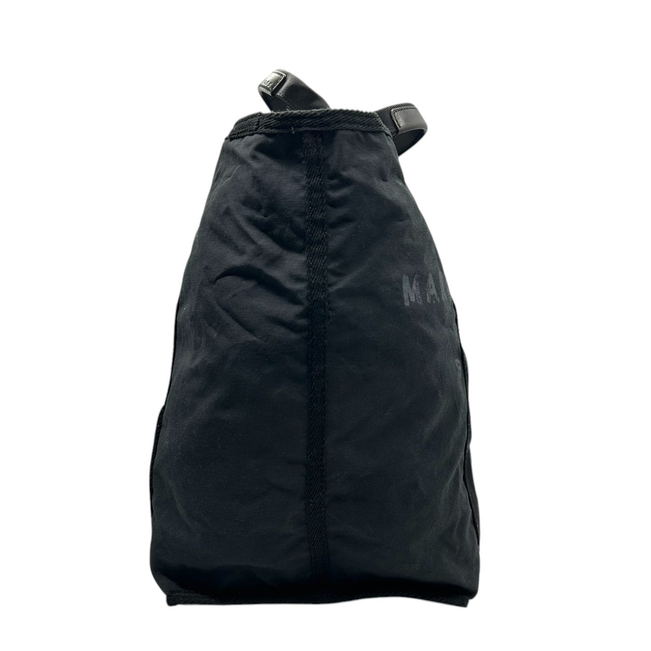 美品 マークバイマークジェイコブス STANDARD SUPPLY トートバッグ ハンドバッグ キャンバス ブラック 黒 ビッグロゴ 軽量 大容量 A4収納可 マザーズバッグ 旅行 ジム ユニセックス 肩掛け レディース メンズ 鞄 カバン X