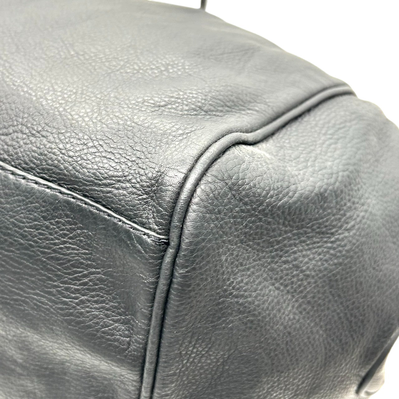 美品 マークバイマークジェイコブス Dr.Q Groovee グルービー ハンドバッグ ボストンバッグ レザー 本革 ブラック 黒 シルバー金具 肩掛け ワンショルダー 大容量 通勤 通学 鞄 カバン s57 Y2K 00s vintage