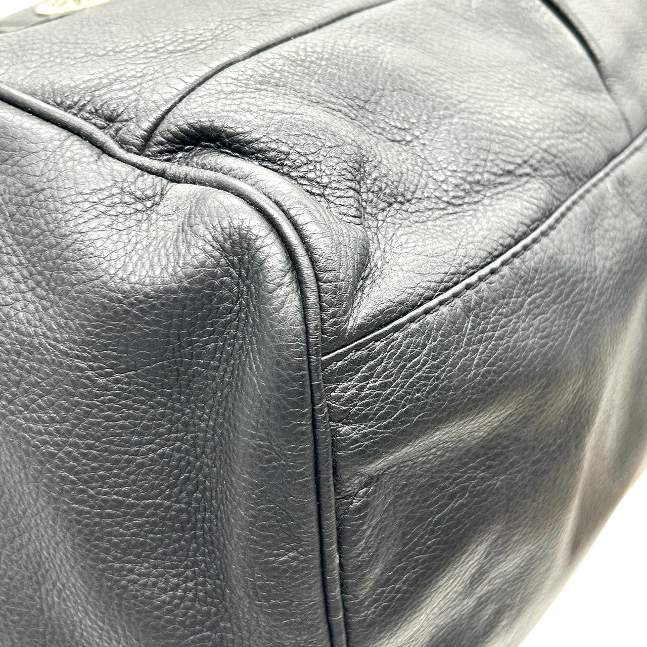 美品 マークバイマークジェイコブス Dr.Q Groovee グルービー ハンドバッグ ボストンバッグ レザー 本革 ブラック 黒 シルバー金具 肩掛け ワンショルダー 大容量 通勤 通学 鞄 カバン s57 Y2K 00s vintage