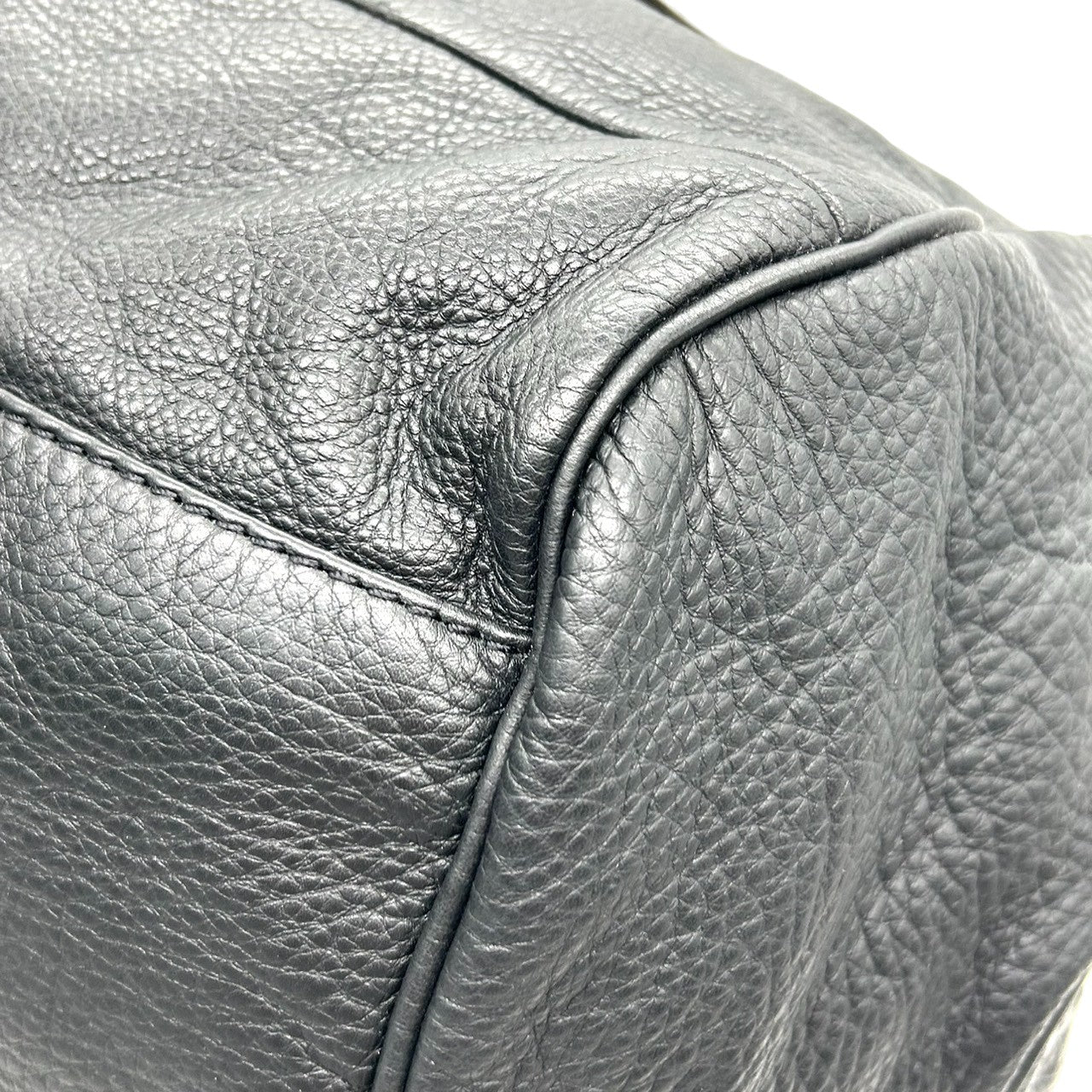 美品 マークバイマークジェイコブス Dr.Q Groovee グルービー ハンドバッグ ボストンバッグ レザー 本革 ブラック 黒 シルバー金具 肩掛け ワンショルダー 大容量 通勤 通学 鞄 カバン s57 Y2K 00s vintage