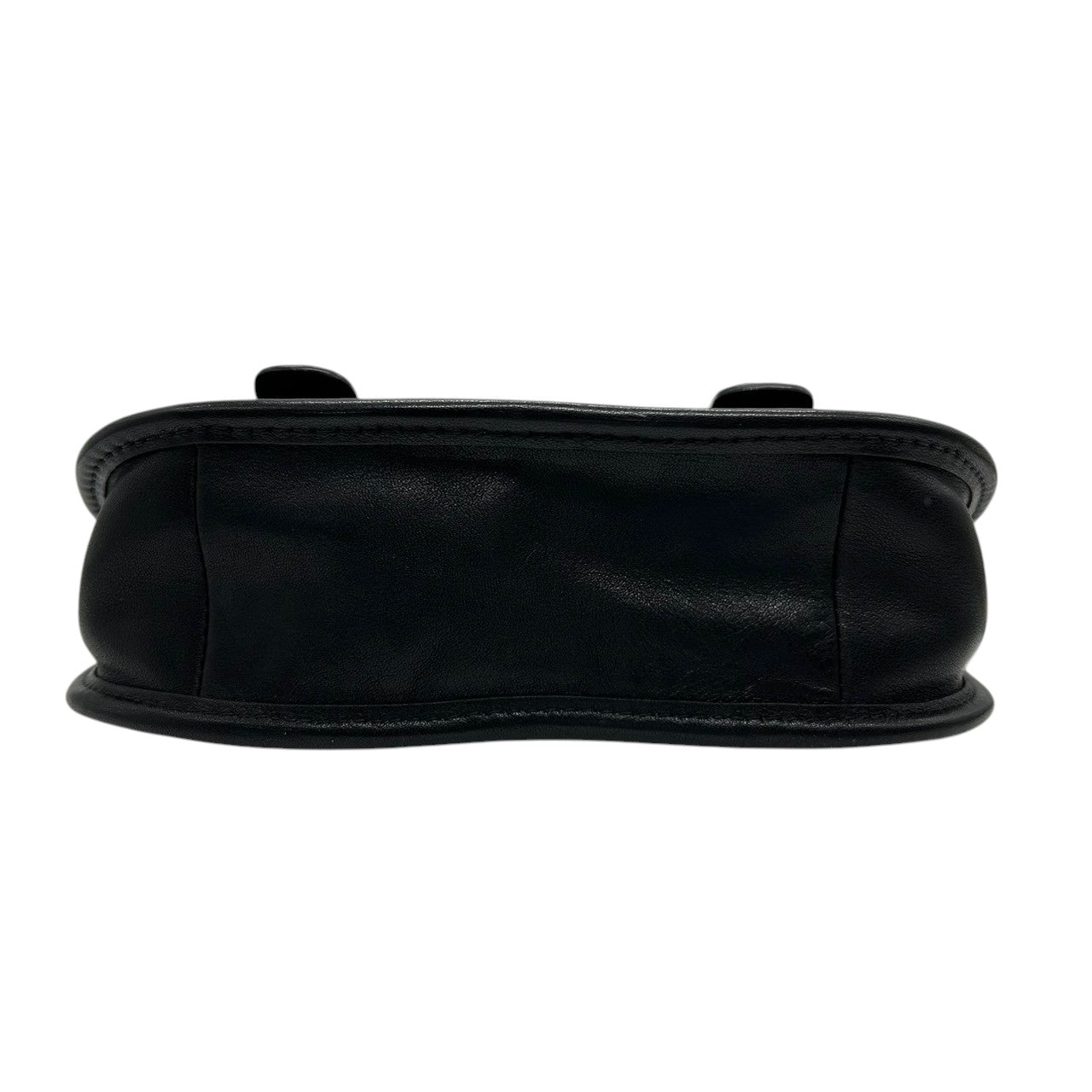 美品 コーチ COACH レガシー アーカイバル ランブラー 19925 ショルダーバッグ 斜め掛け可 レザー 本革 ダブルターンロック タッセル フリンジ 黒 ブラック オールドコーチ Y2K 00s vintage archive s46