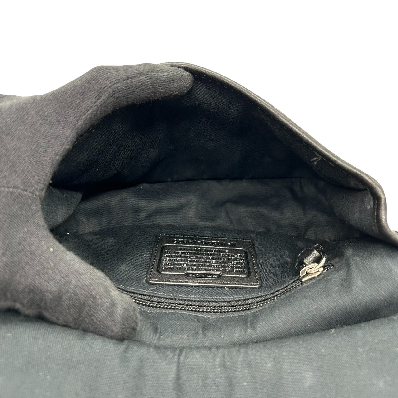 美品 コーチ COACH レガシー アーカイバル ランブラー 19925 ショルダーバッグ 斜め掛け可 レザー 本革 ダブルターンロック タッセル フリンジ 黒 ブラック オールドコーチ Y2K 00s vintage archive s46