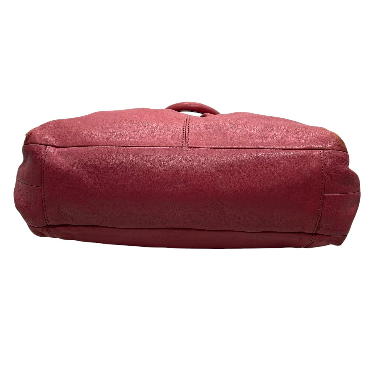 コーチ COACH アシュレイ Ashley F15444 2WAY ショルダーバッグ ハンドバッグ トートバッグ 斜め掛け可 レザー 本革 ピンク ローズ シルバー金具 筆記体ロゴ レディース 肩掛け ワンショルダー 華やか フェミニン 鞄 カバン s46