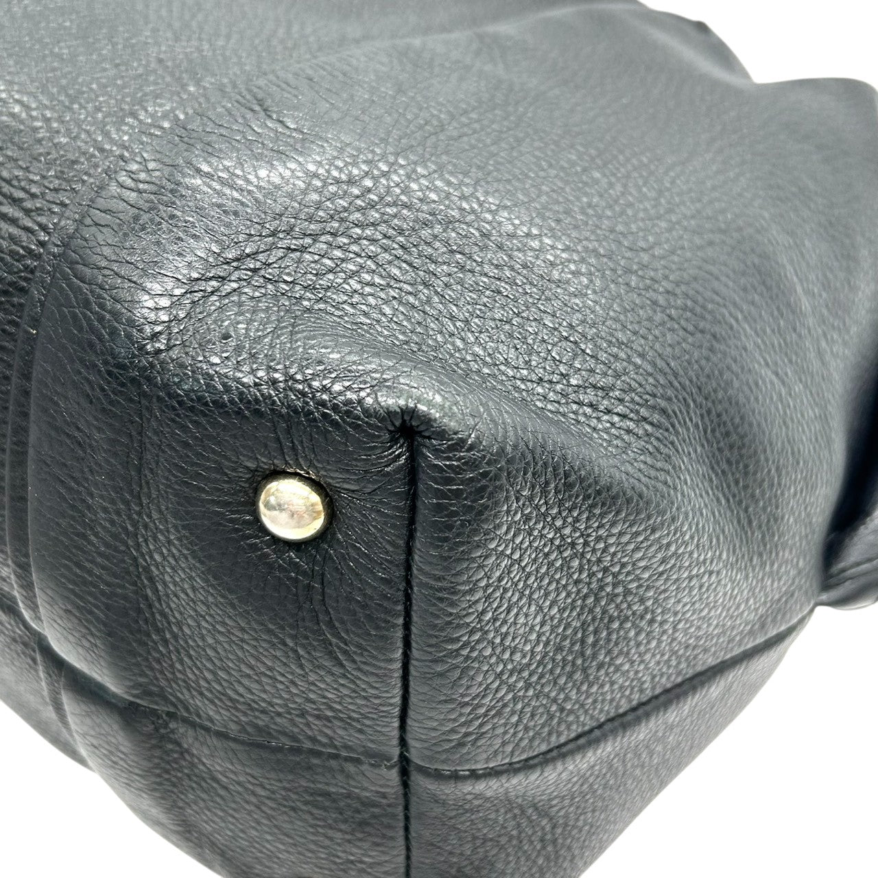 フルラ FURLA レザー ハンドバッグ トートバッグ ショルダーバッグ 本革 シボ革 シュリンクレザー ブラック 黒 シルバー金具 ロゴ シンプル ベーシック レディース 肩掛け マチ広 収納力 鞄 カバン 通勤 通学 s38